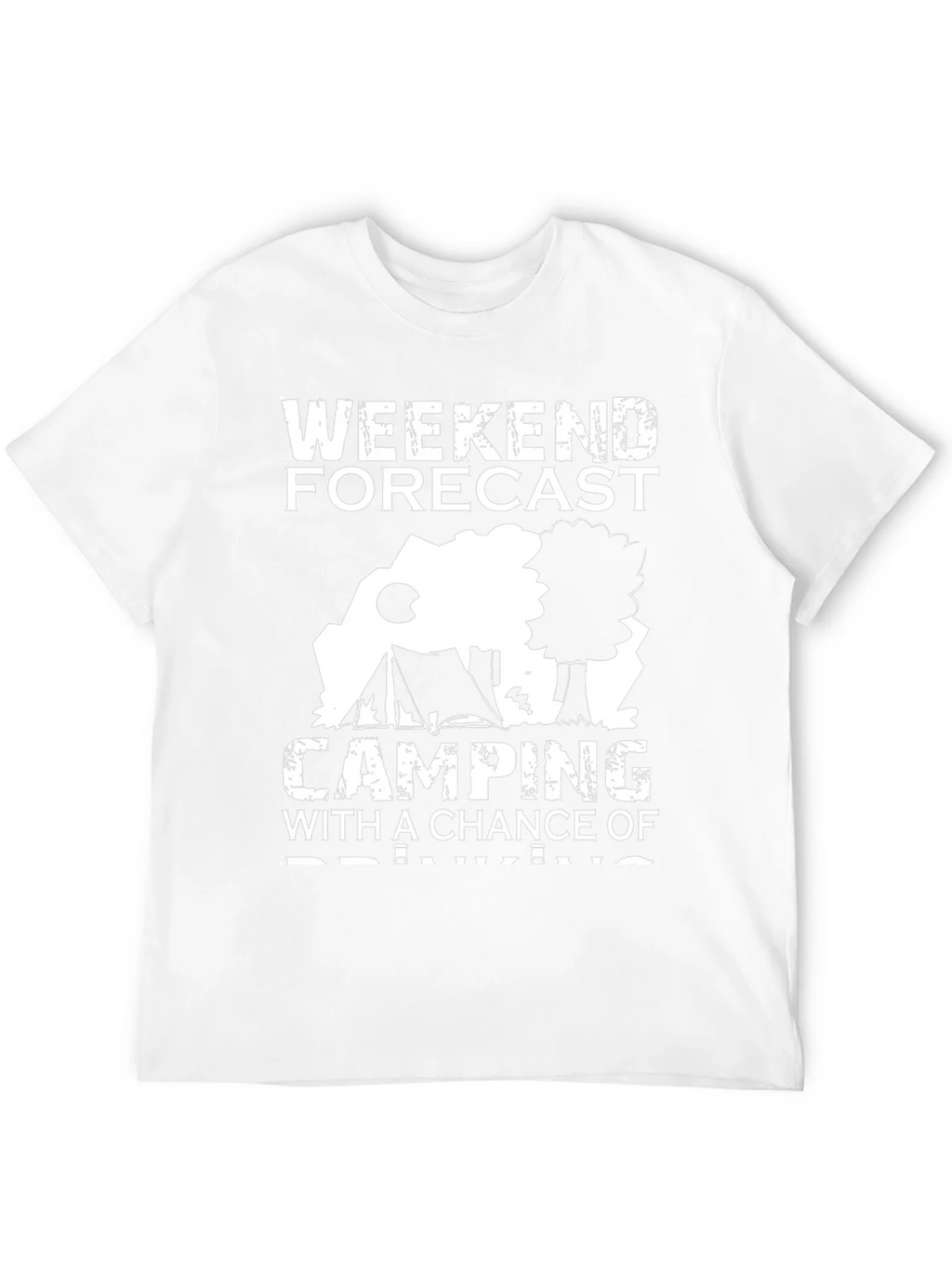Weekend Forecast Camping Graphic Tee product image 11