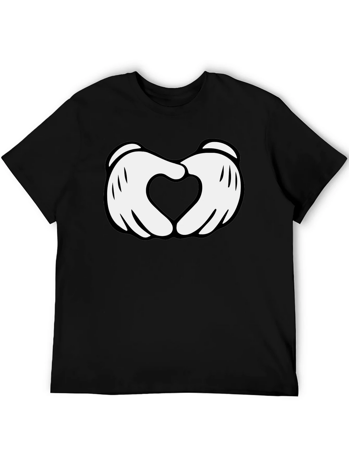 Heart Hands Graphic Tee - Soft Cotton Blend product image 1
