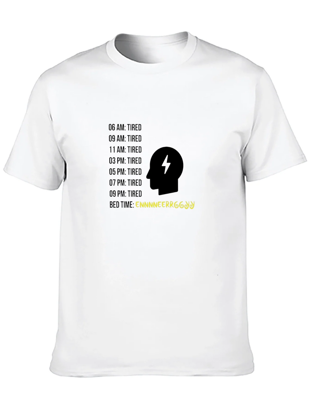 Engineer Tiredness Black T-Shirt product image 9