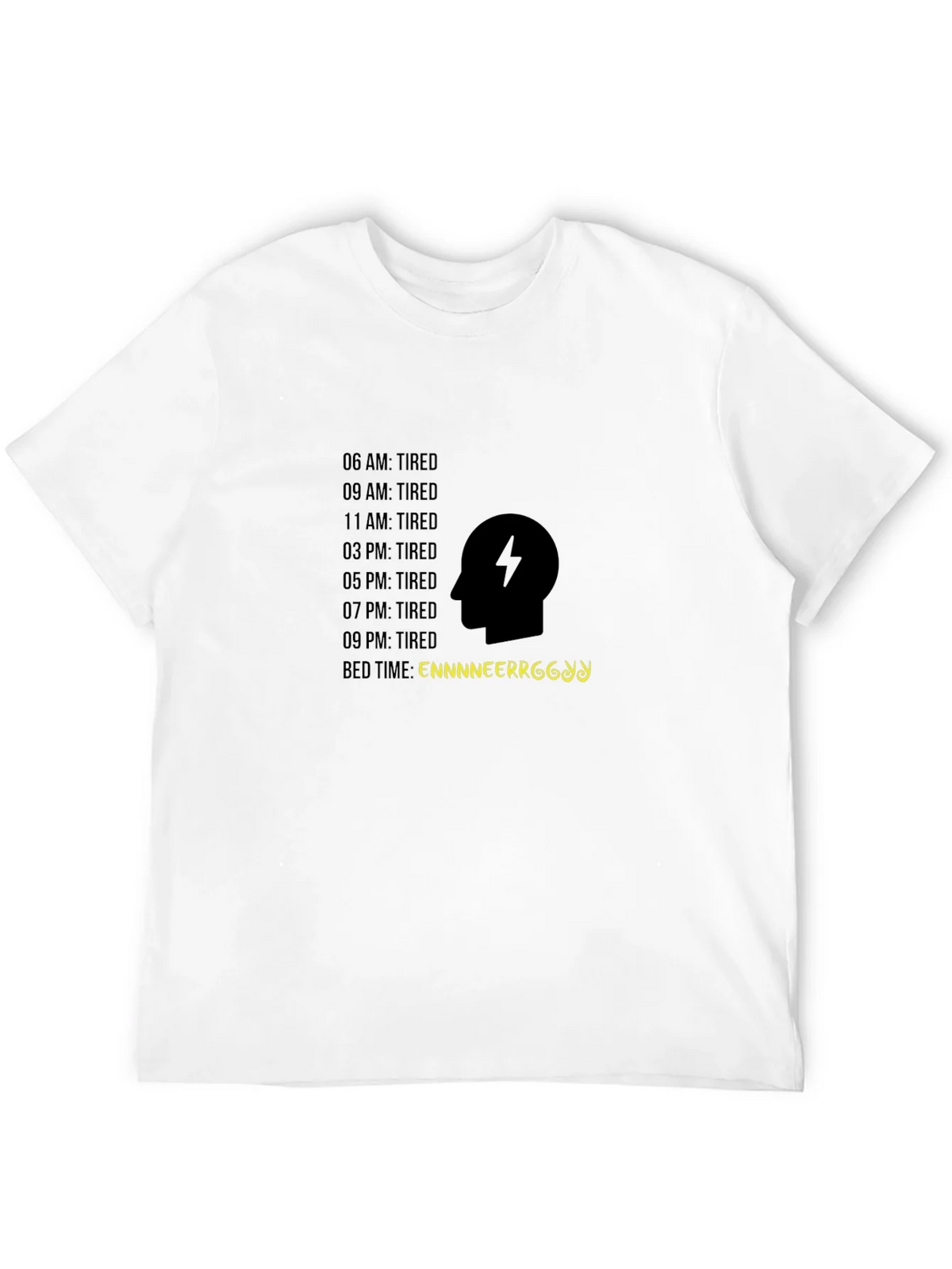 Engineer Tiredness Black T-Shirt product image 11