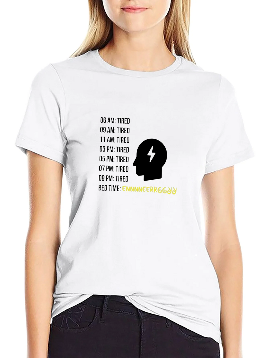 Engineer Tiredness Black T-Shirt product image 8