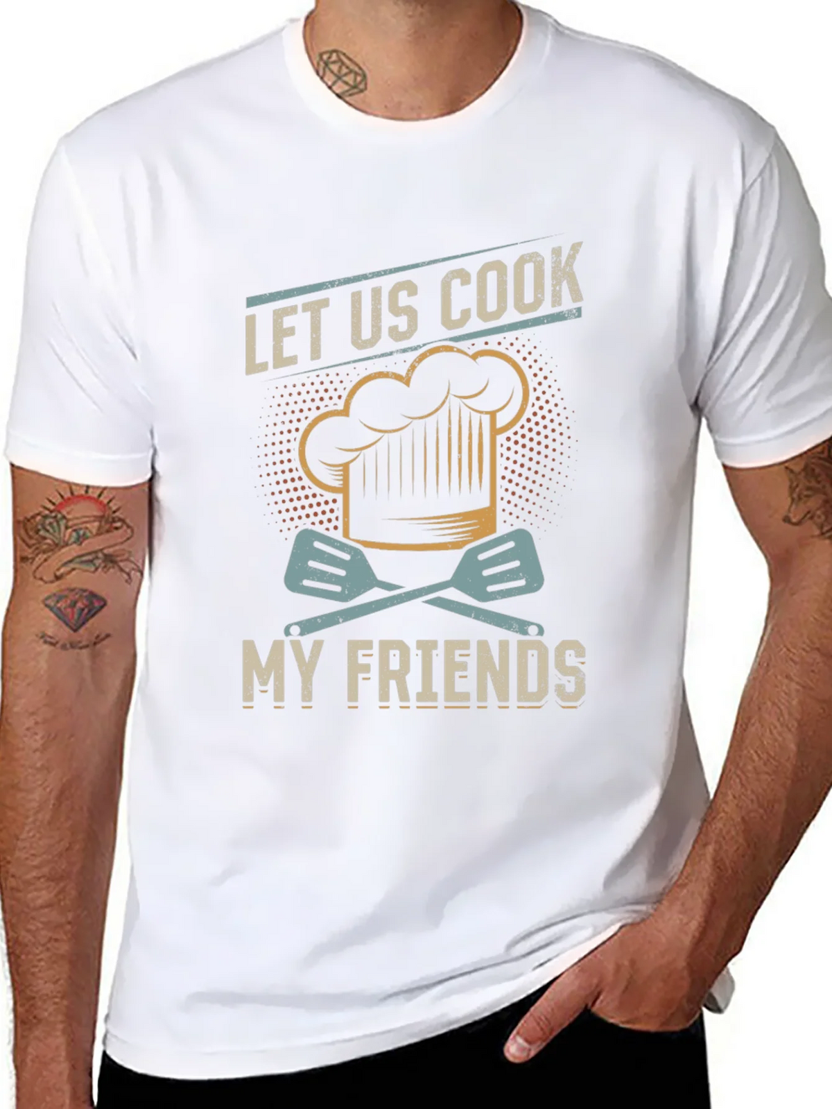Let Us Cook Graphic T-Shirt product image 2