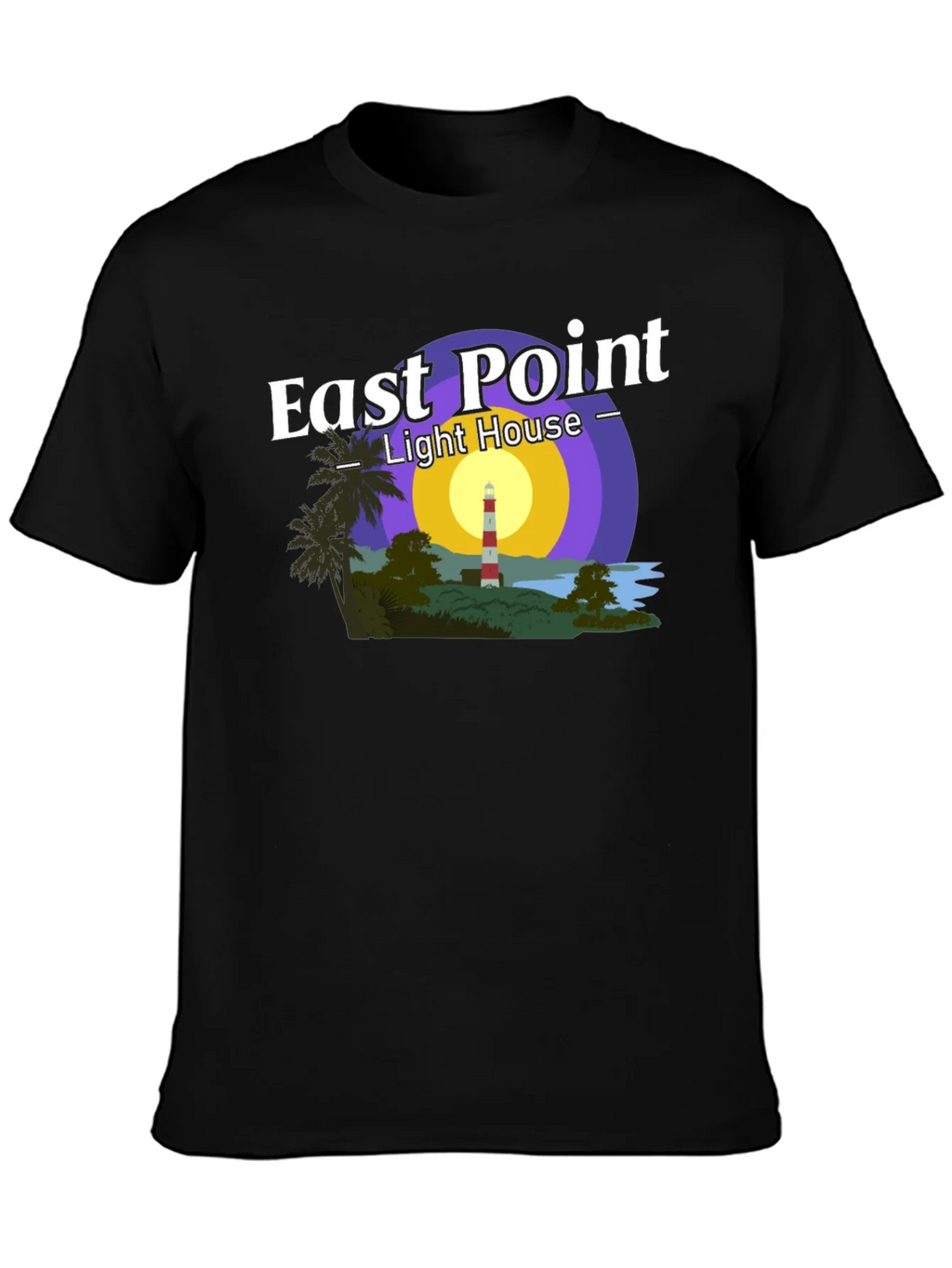 East Point Lighthouse Graphic Tee product image 3