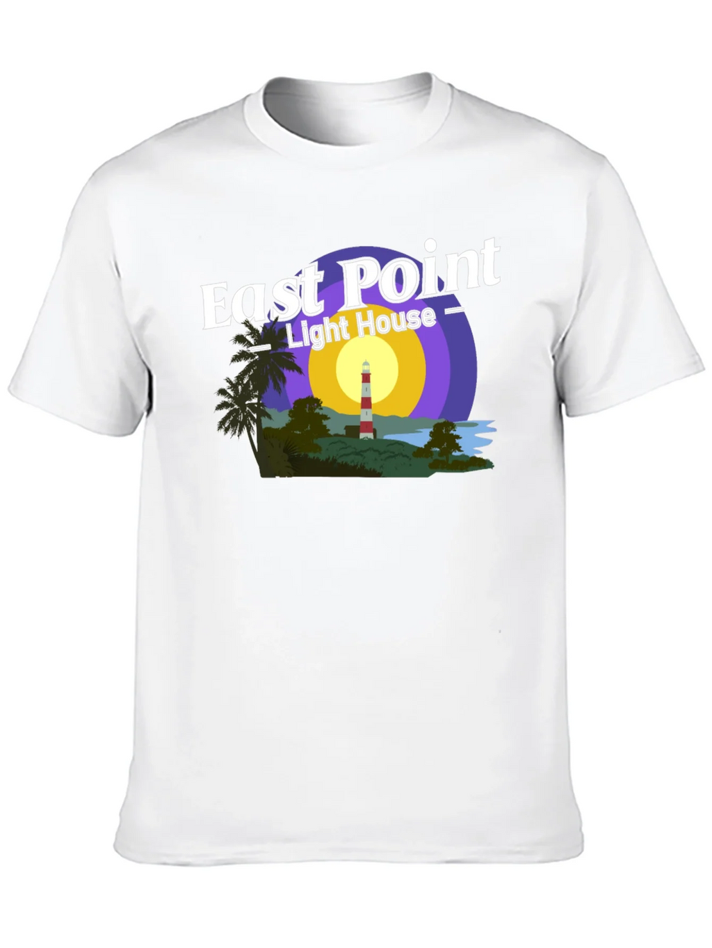 East Point Lighthouse Graphic Tee product image 9