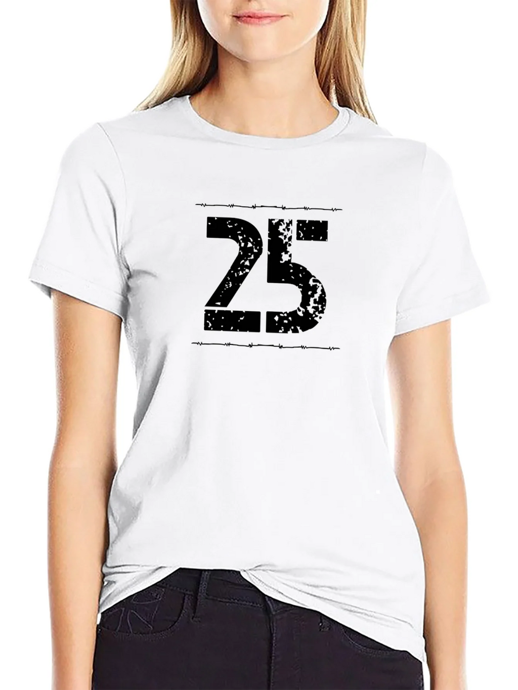 25 Graphic Print Crew Neck T-Shirt - Mens Casual Top product image 6