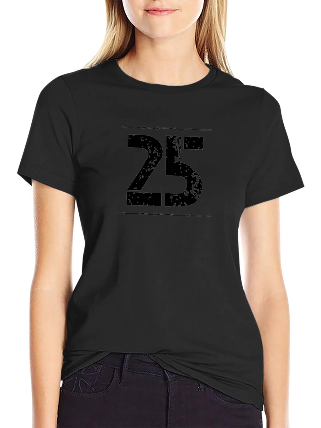 25 Graphic Print Crew Neck T-Shirt - Mens Casual Top product image 2