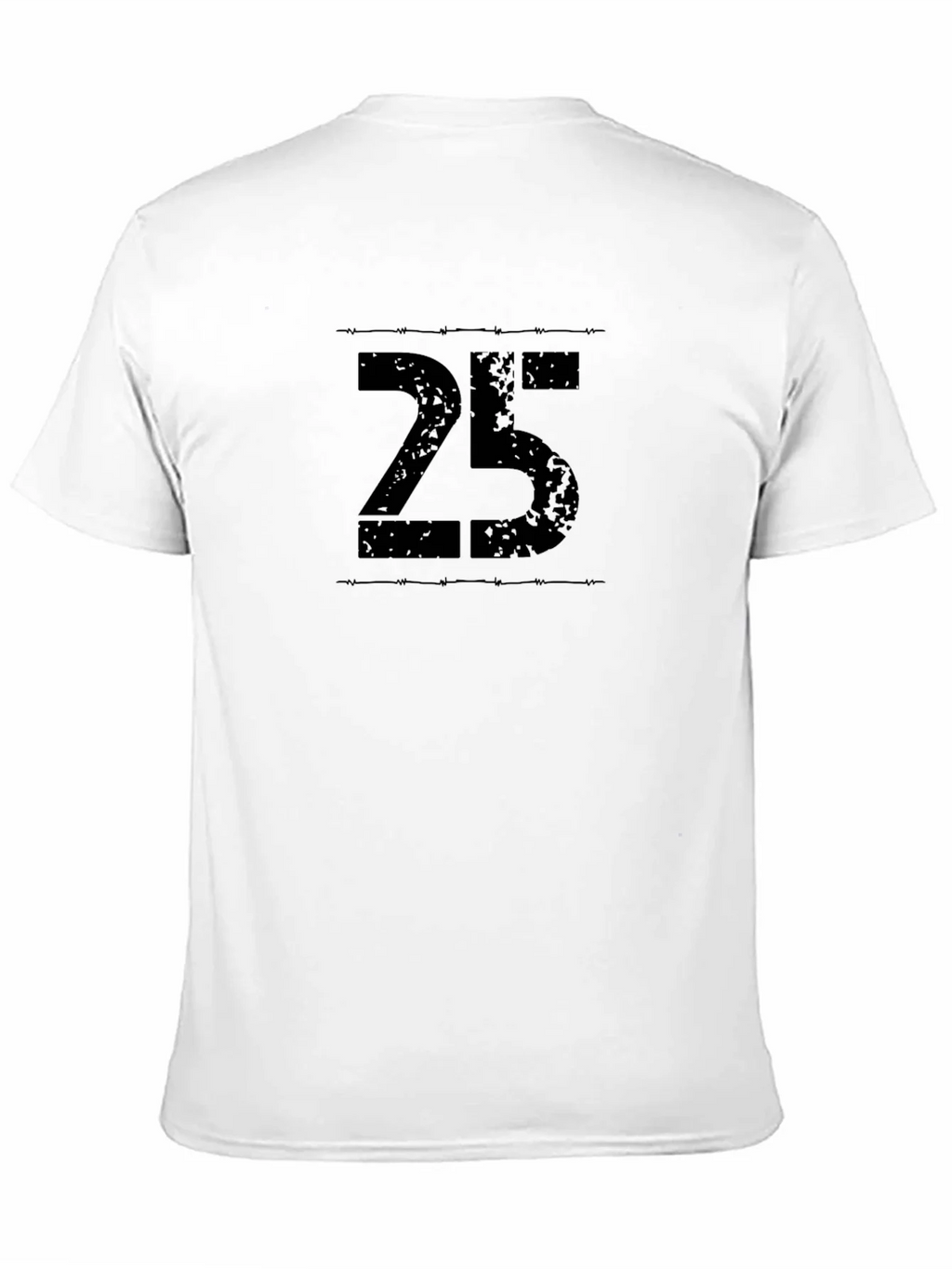 25 Graphic Print Crew Neck T-Shirt - Mens Casual Top product image 7