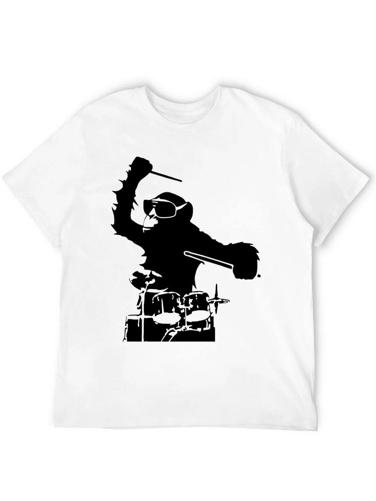 Monkey Drummer Graphic Tee product image 6