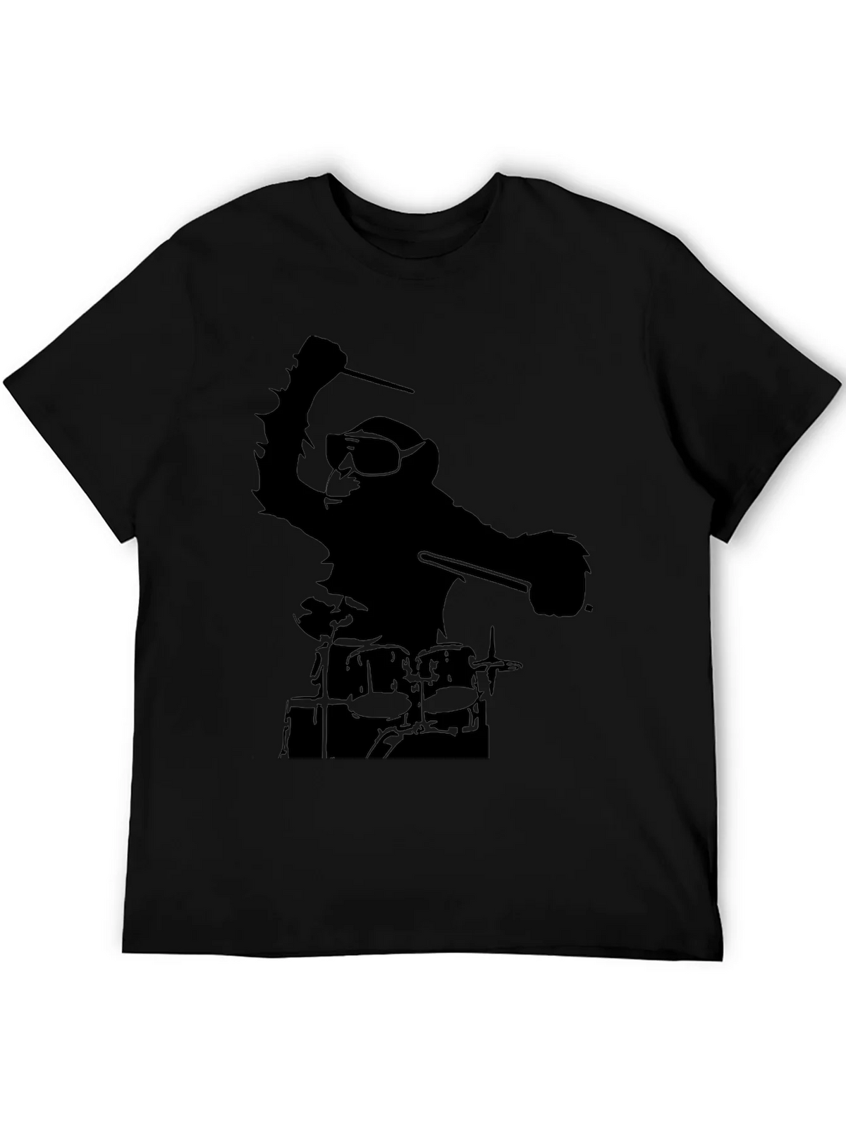 Monkey Drummer Graphic Tee product image 2