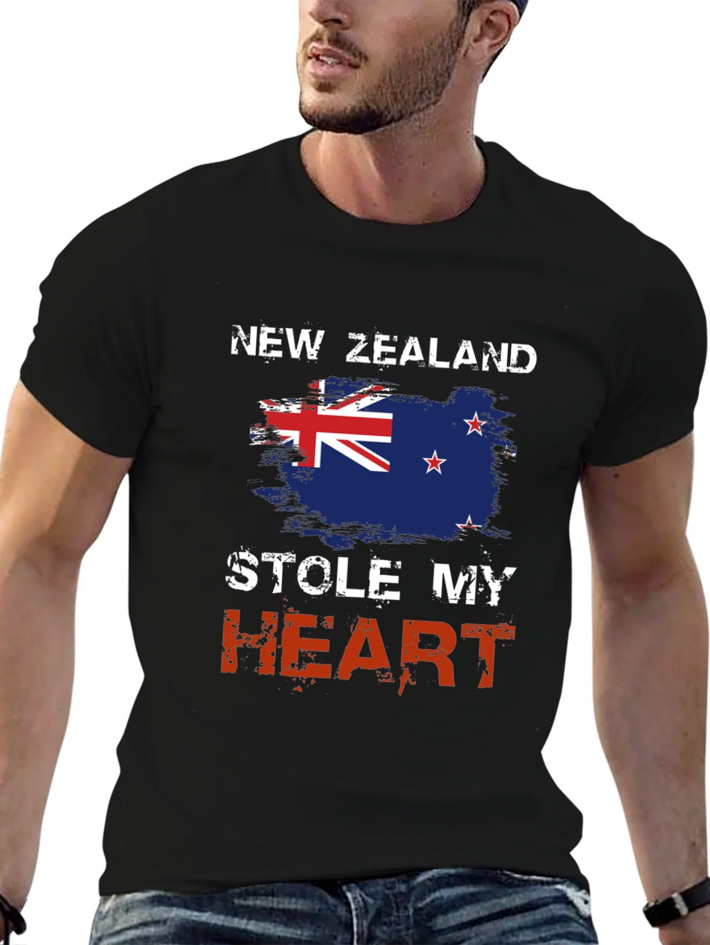 New Zealand Stole My Heart T-Shirt product image 5