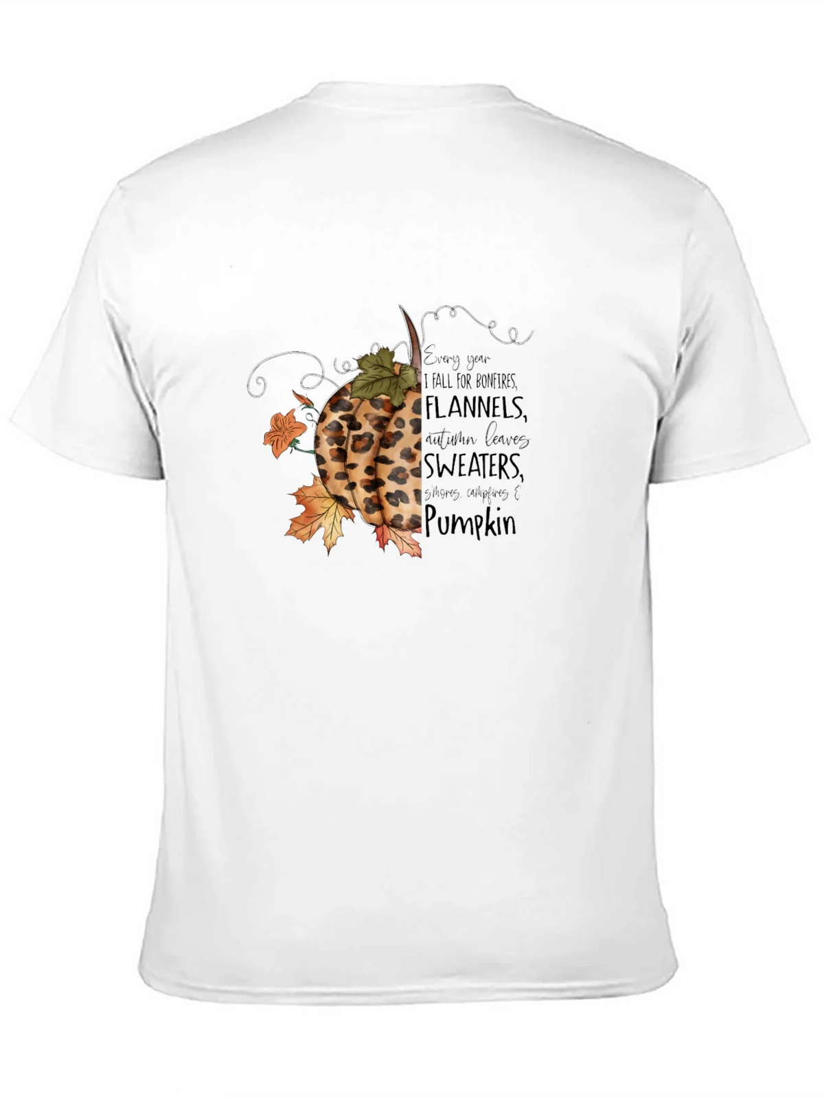 Fall Pumpkin T-Shirt: Bonfires Flannels & Sweaters product image 10