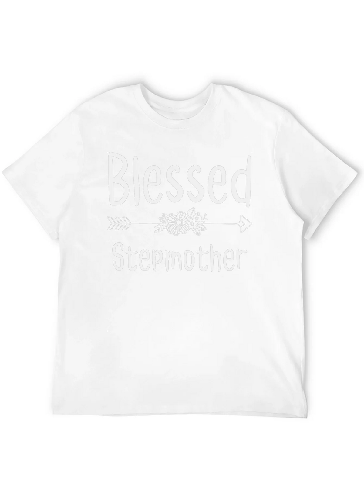 Blessed Stepmother T-Shirt - Cute Floral Arrow Design product image 11