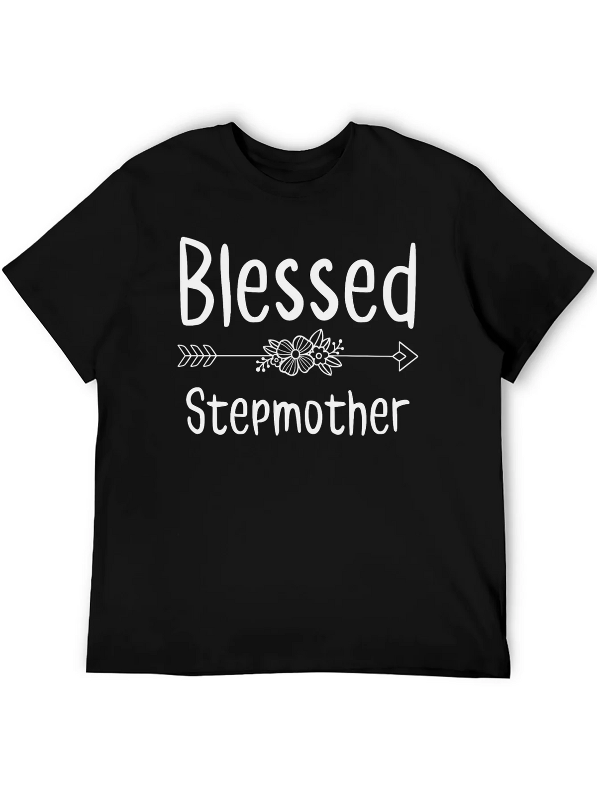 Blessed Stepmother T-Shirt - Cute Floral Arrow Design product image 5