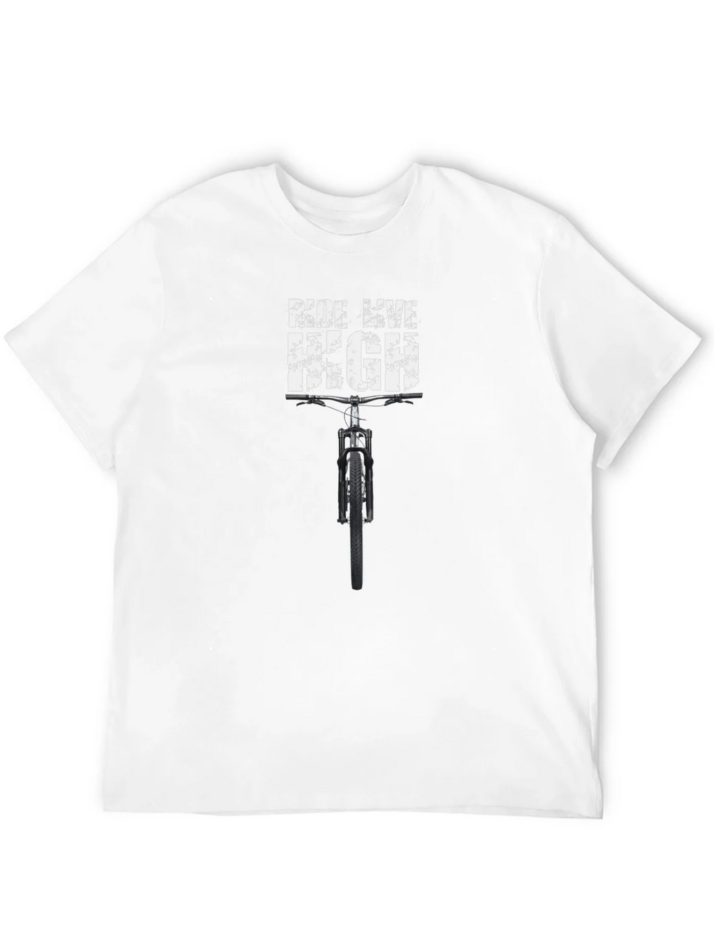 Ride Live High Mens Black Graphic T-Shirt product image 5