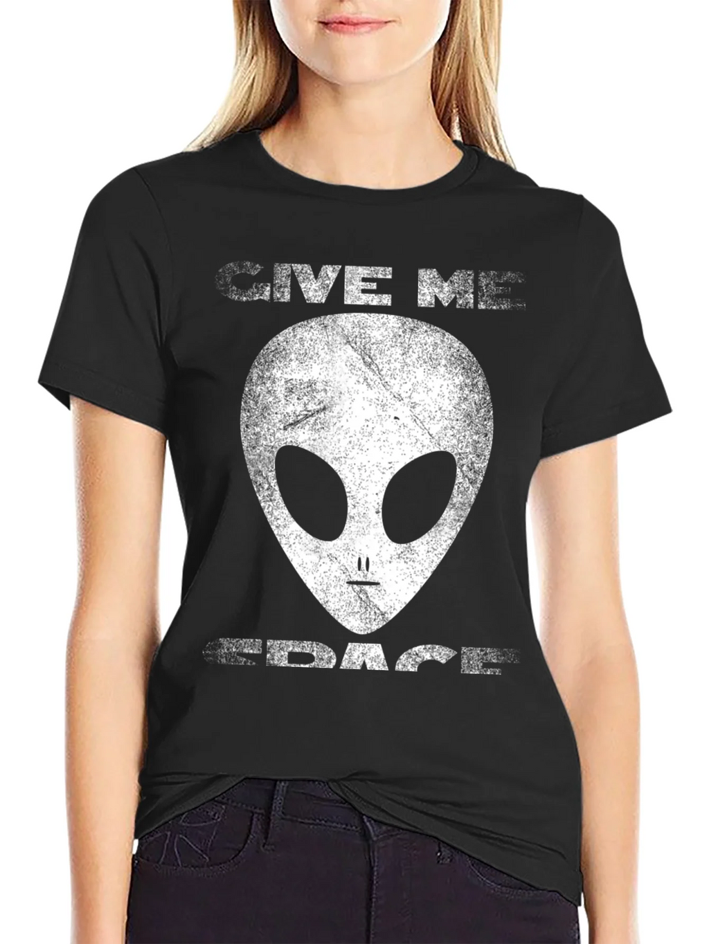 Give Me Space Alien Graphic T-Shirt product image 1