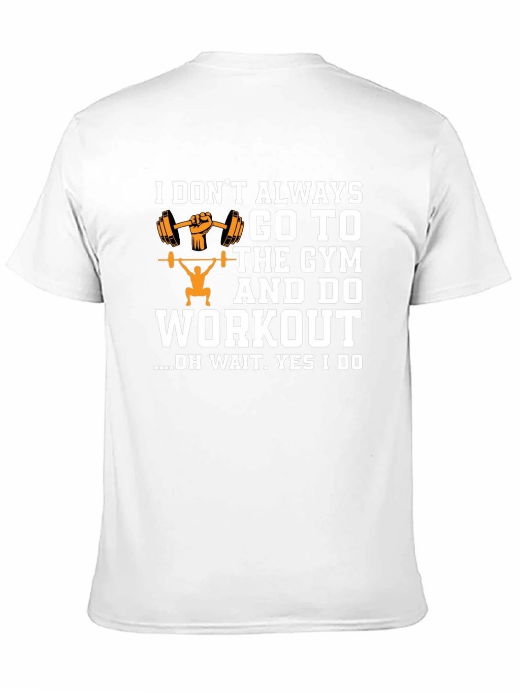 Gym Workout Graphic T-Shirt - Black product image 10