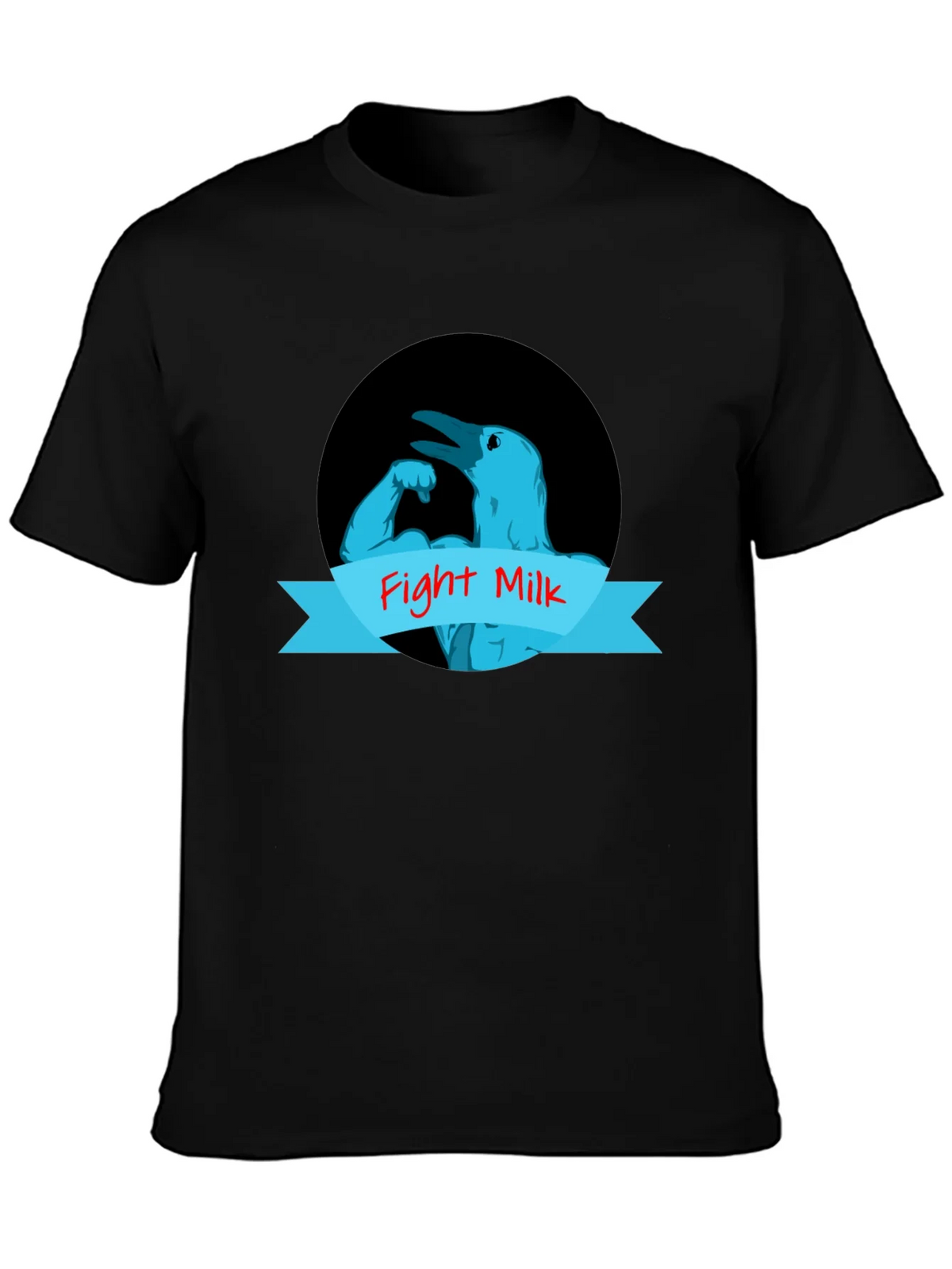 Fight Milk Crow T-Shirt product image 3