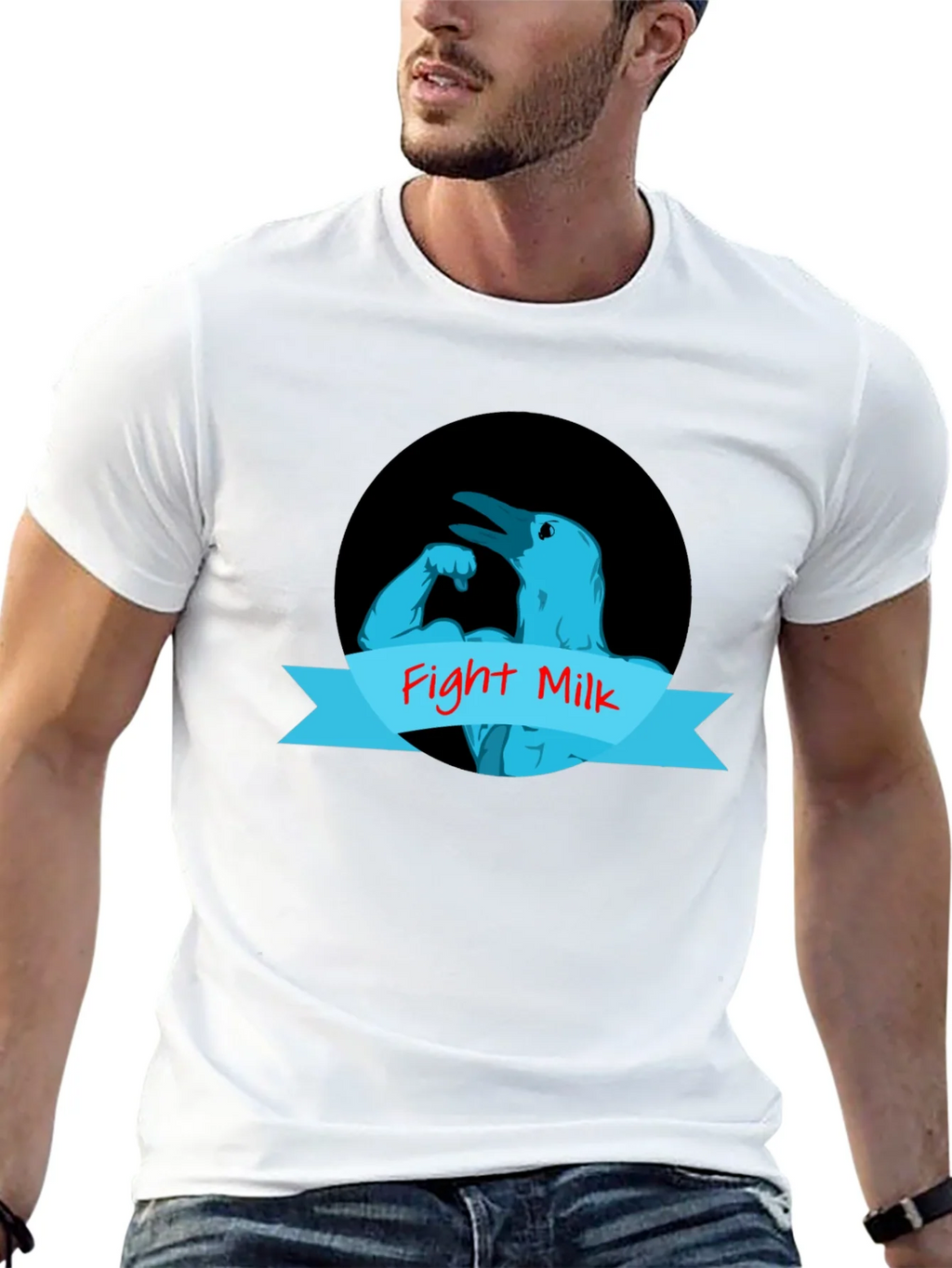 Fight Milk Crow T-Shirt product image 11