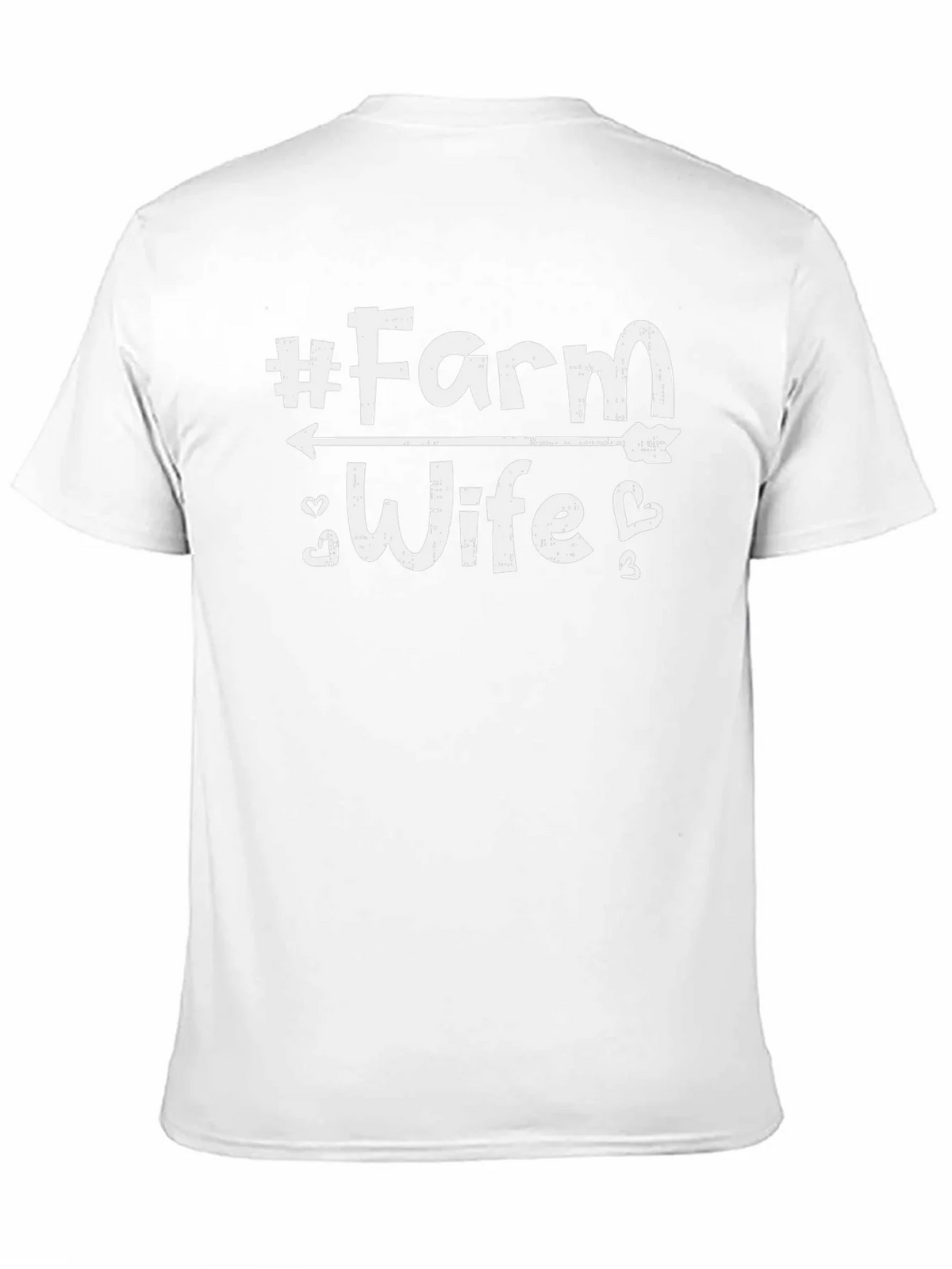 #Farm Wife Graphic Tee - Black Cotton T-Shirt product image 10