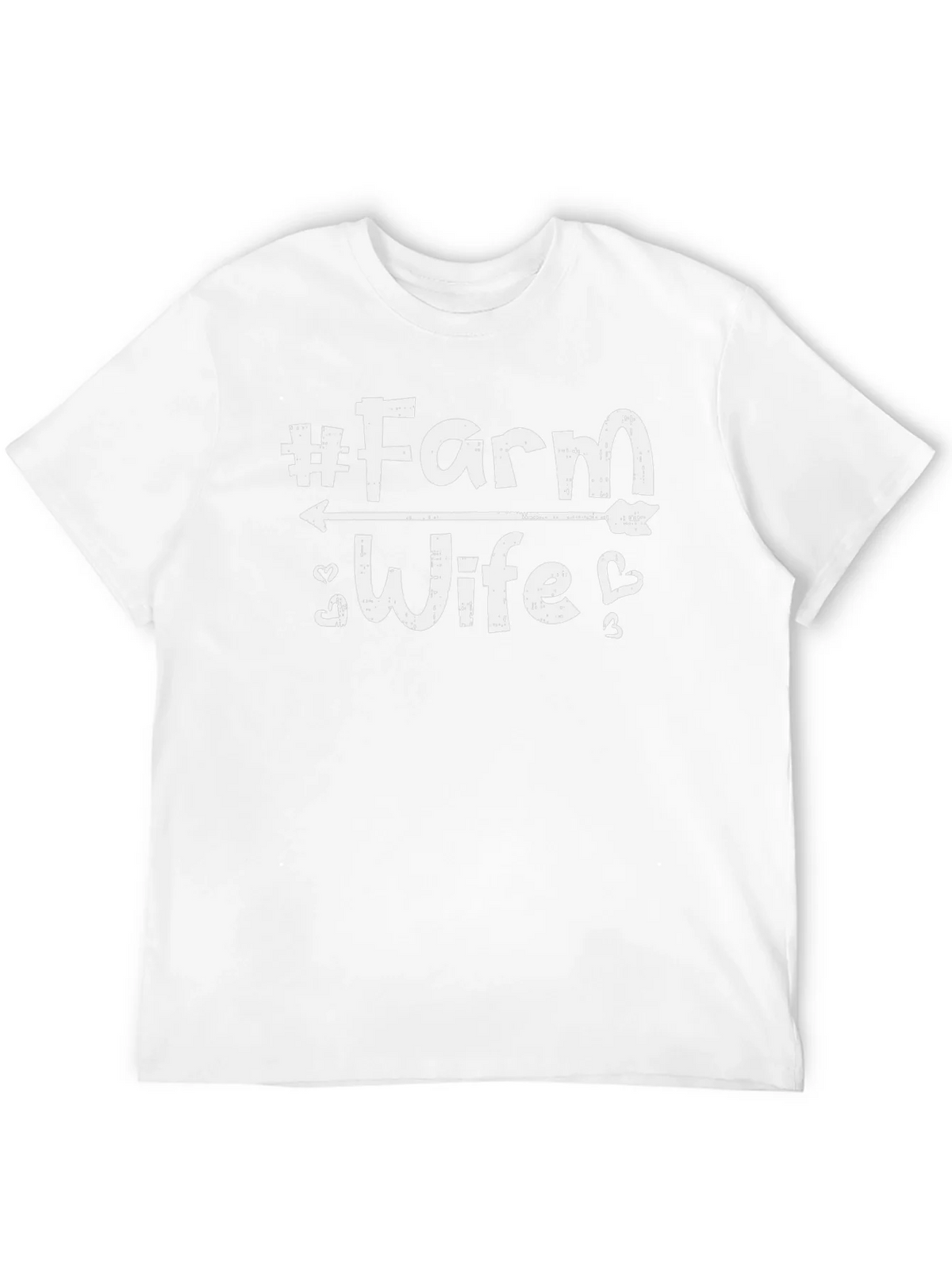 #Farm Wife Graphic Tee - Black Cotton T-Shirt product image 11