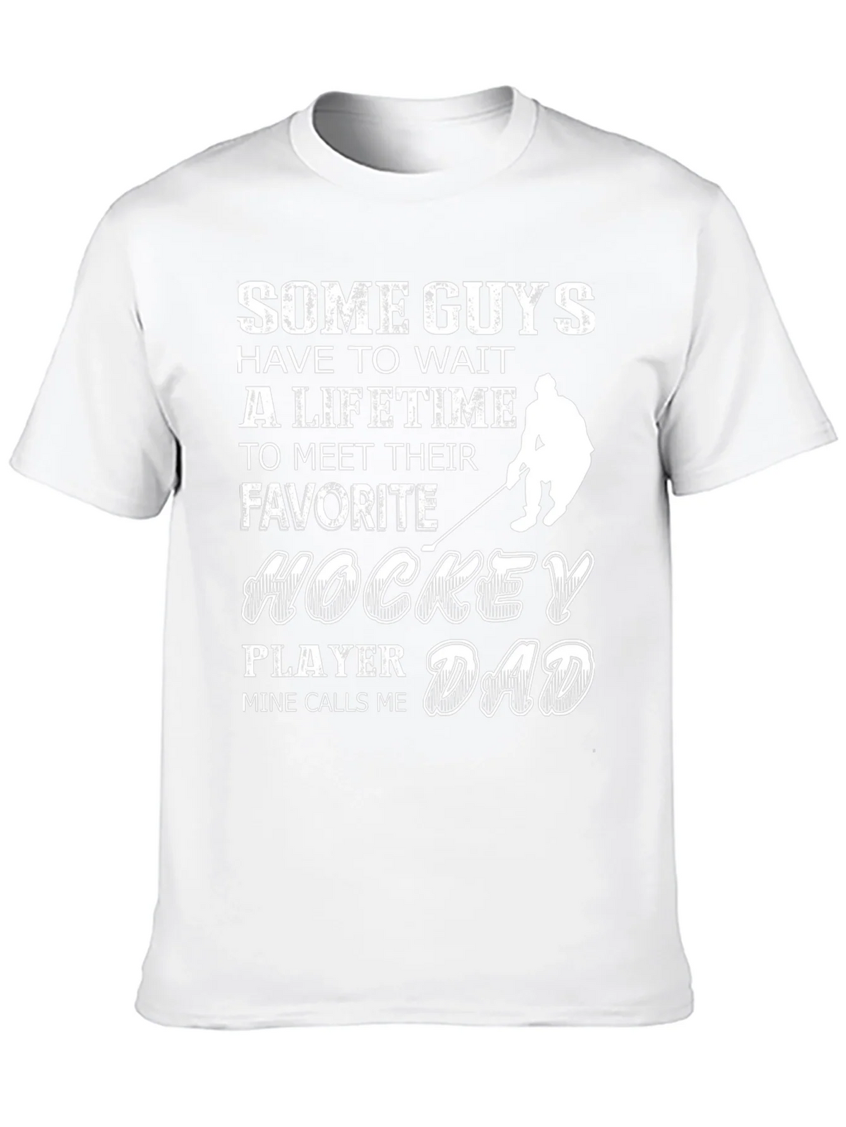 Hockey Dad T-Shirt - Favorite Player Gift product image 3