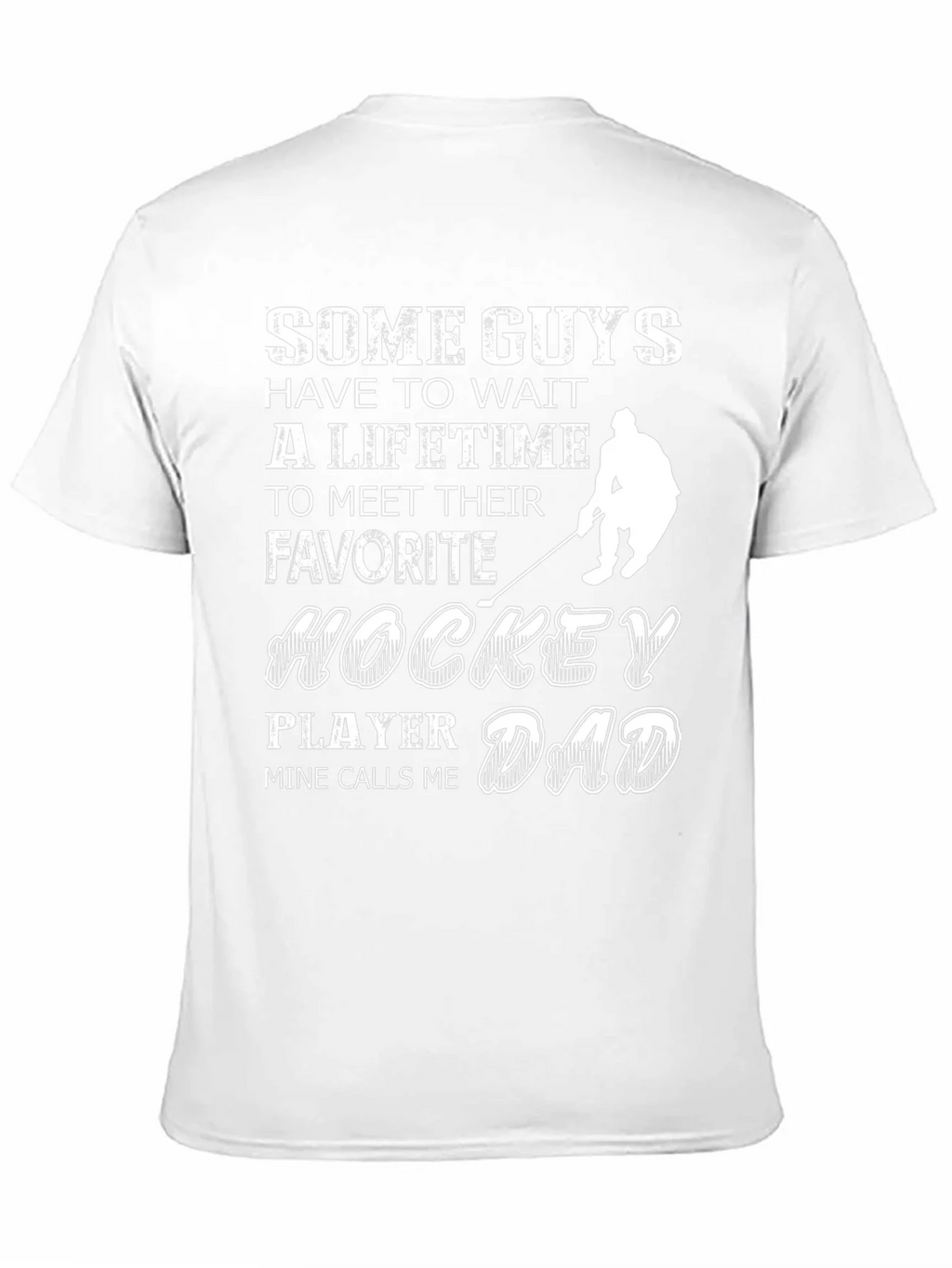 Hockey Dad T-Shirt - Favorite Player Gift product image 4