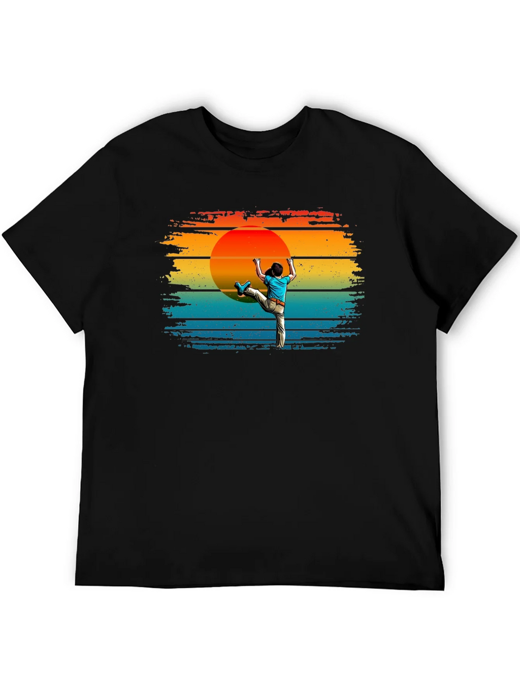 Climbing Sunset Graphic Tee product image 4
