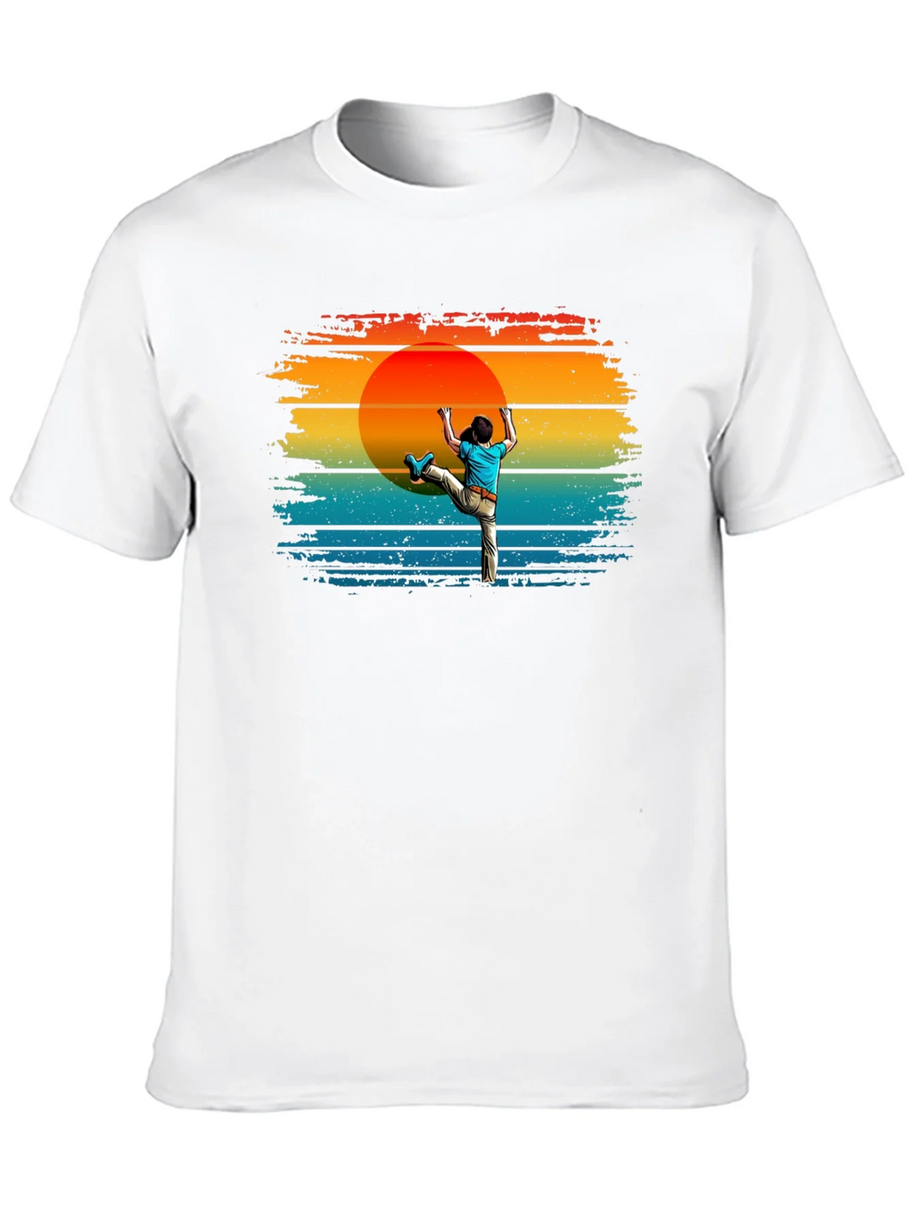 Climbing Sunset Graphic Tee product image 8
