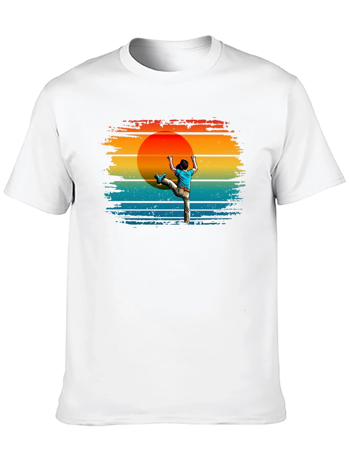 Climbing Sunset Graphic Tee product image 8