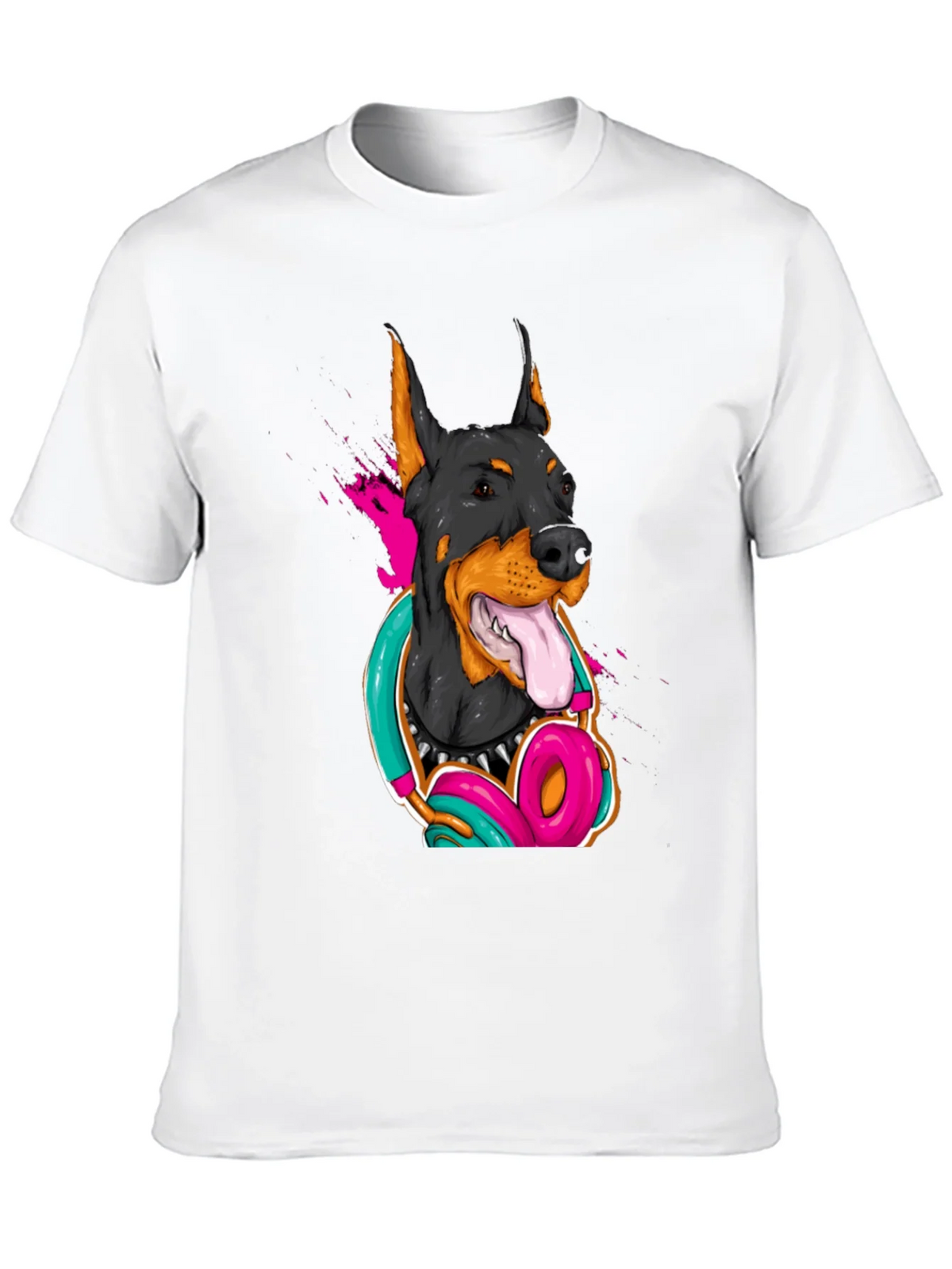 Cool Doberman Dog Graphic T-Shirt product image 9