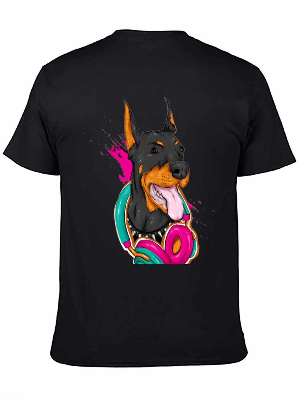 Cool Doberman Dog Graphic T-Shirt product image 4