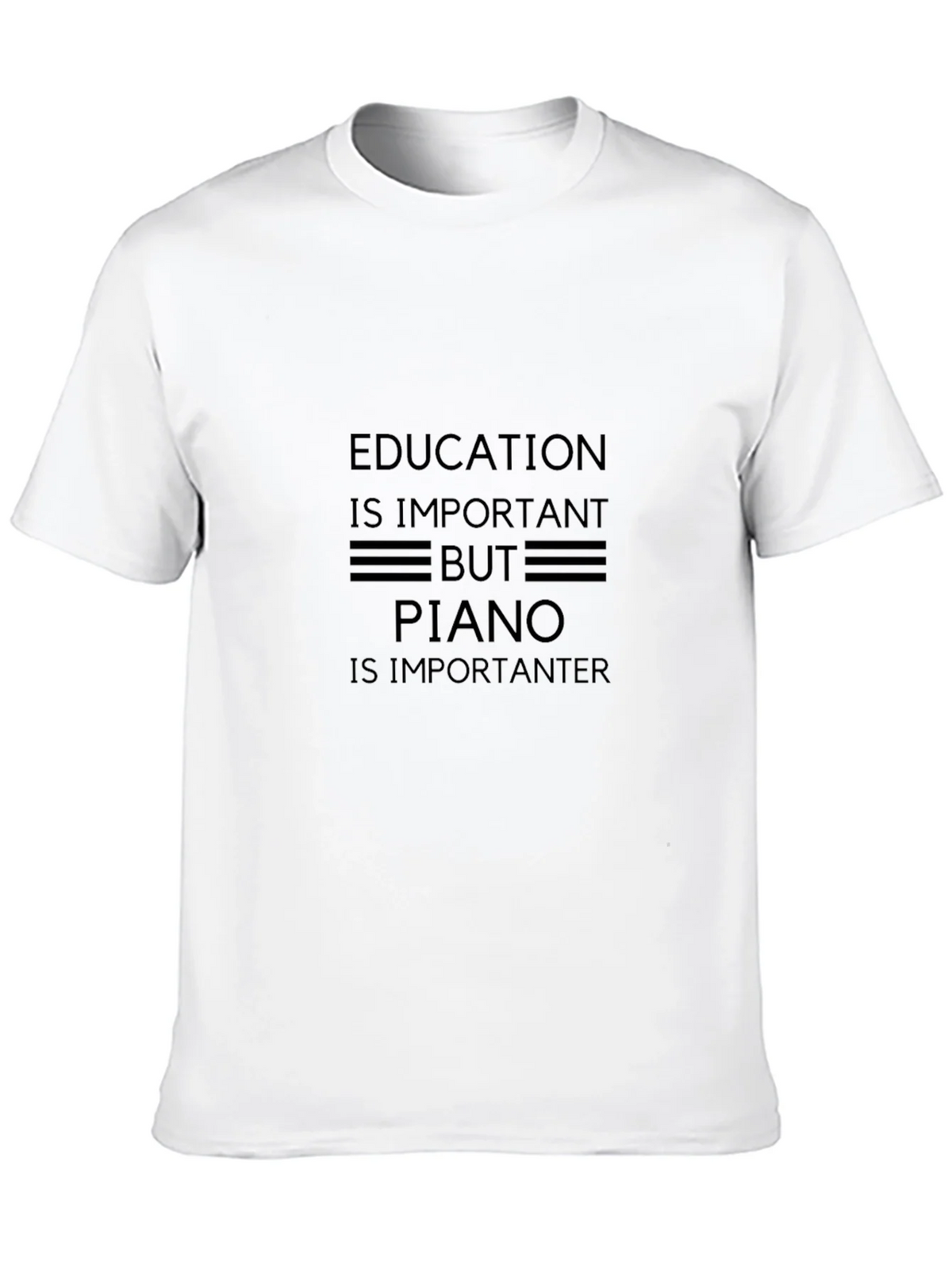 Education Piano T-Shirt - Comfy Cotton Tee product image 9