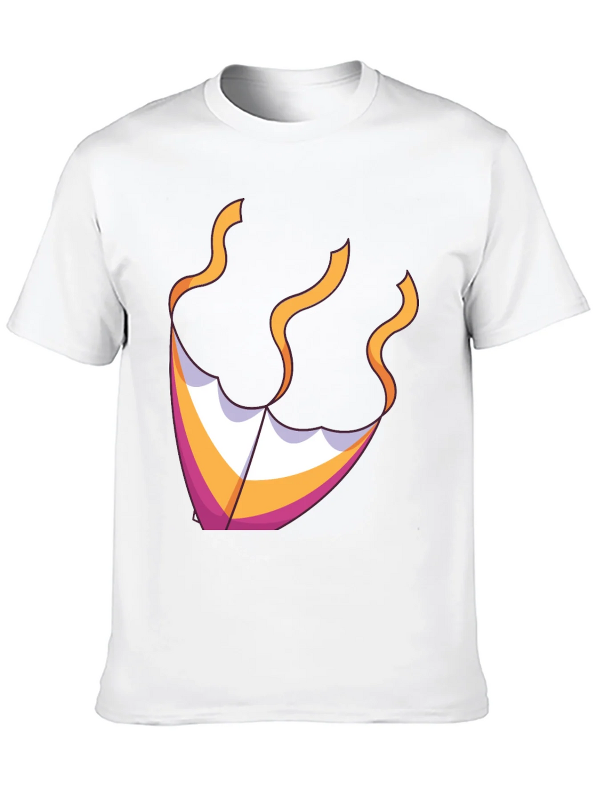 Kite Graphic Tee - Black Cotton Blend product image 9