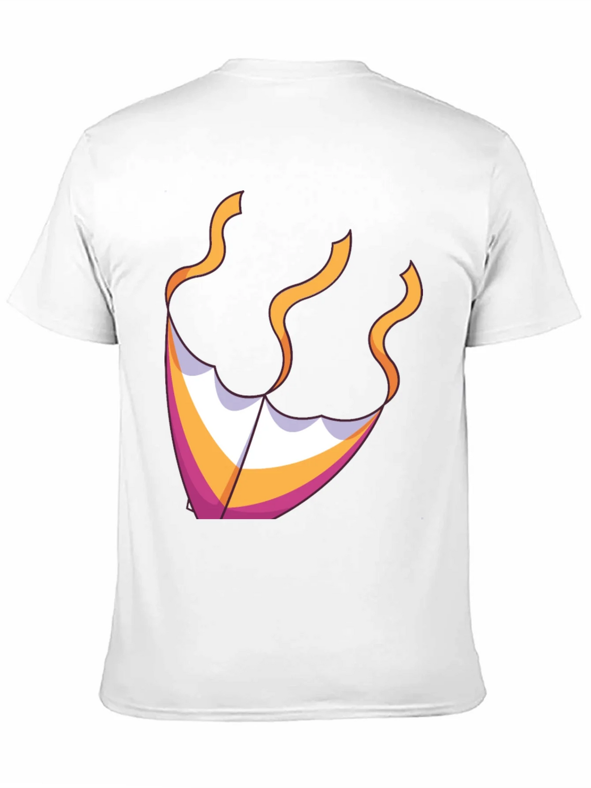 Kite Graphic Tee - Black Cotton Blend product image 10