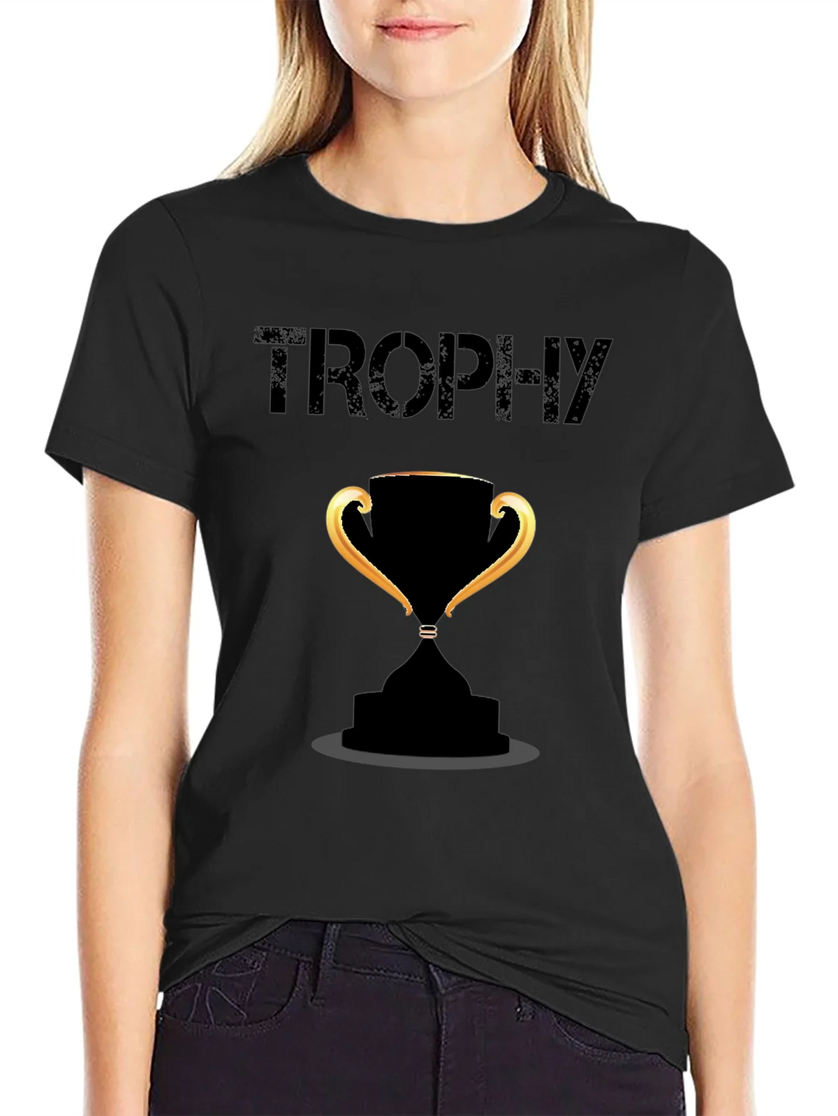 Trophy Graphic Black T-Shirt product image 2