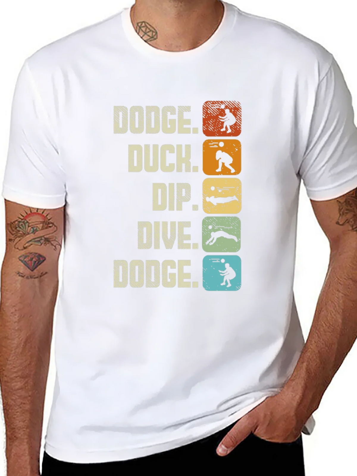 Dodgeball T-Shirt - 5 Ds of product image 7
