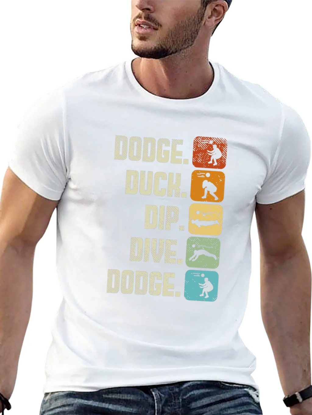 Dodgeball T-Shirt - 5 Ds of product image 12
