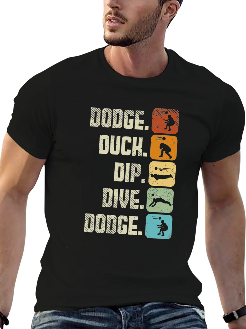 Dodgeball T-Shirt - 5 Ds of product image 6