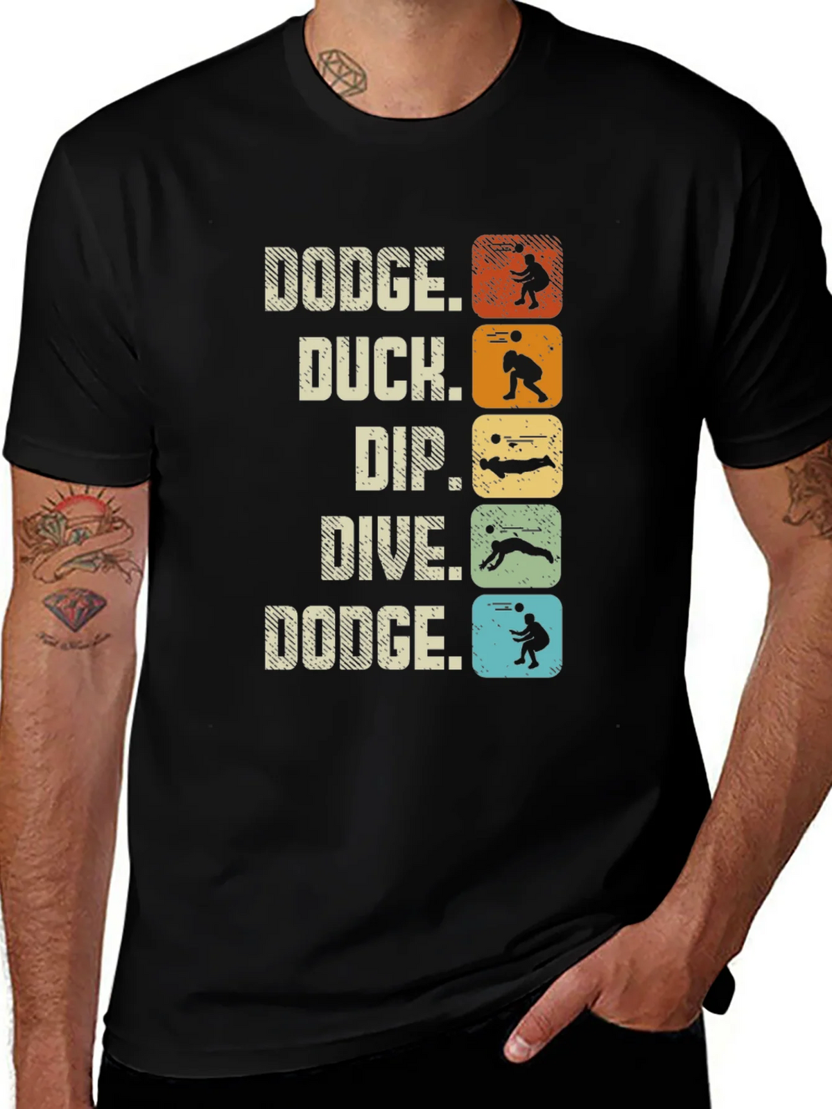 Dodgeball T-Shirt - 5 Ds of product image 1
