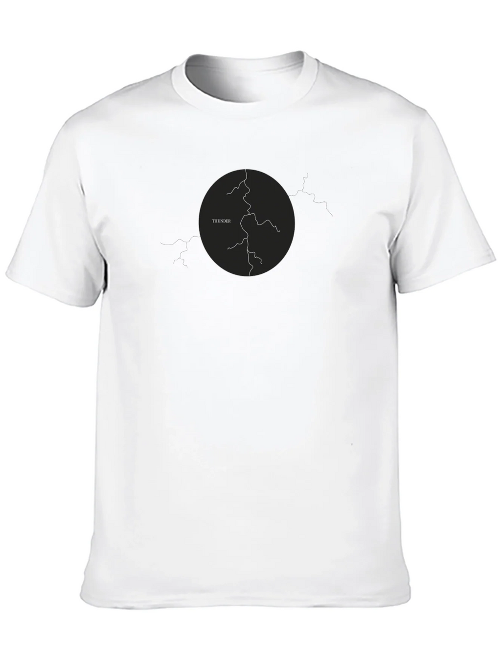 Thunder Graphic T-Shirt - Black product image 9