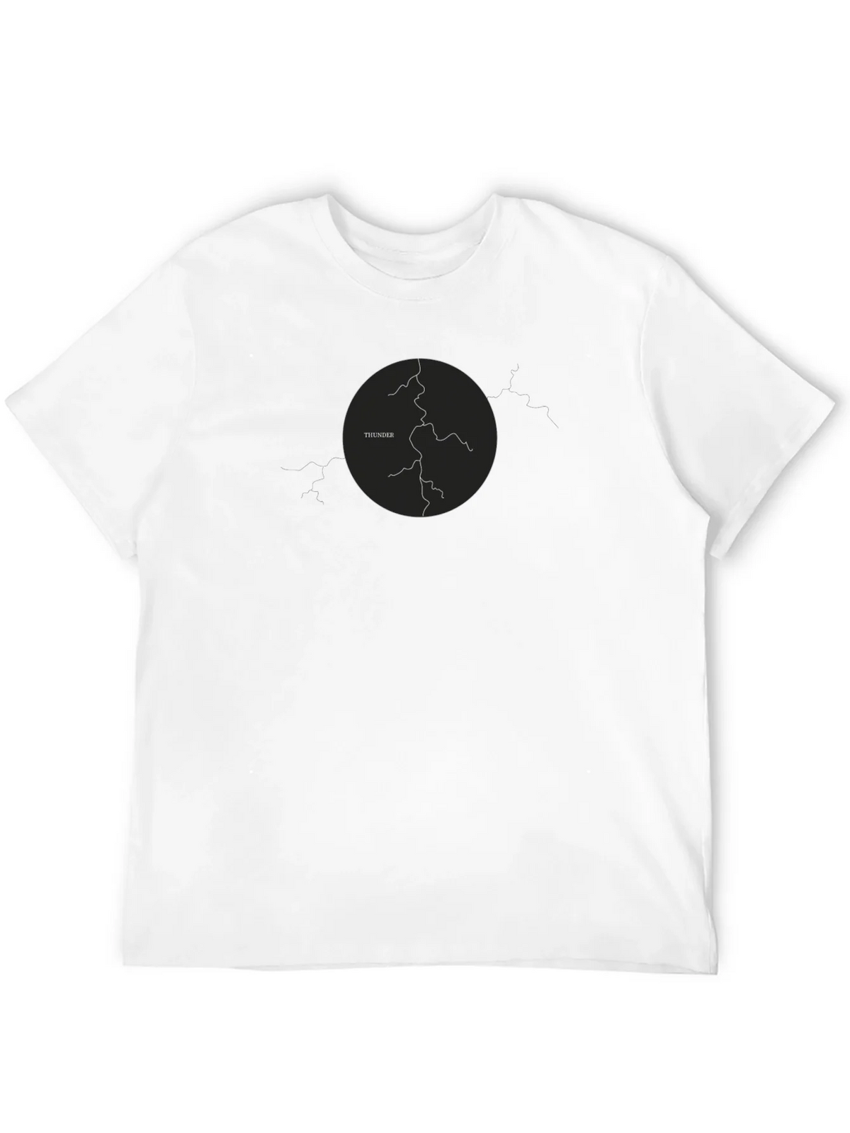 Thunder Graphic T-Shirt - Black product image 11
