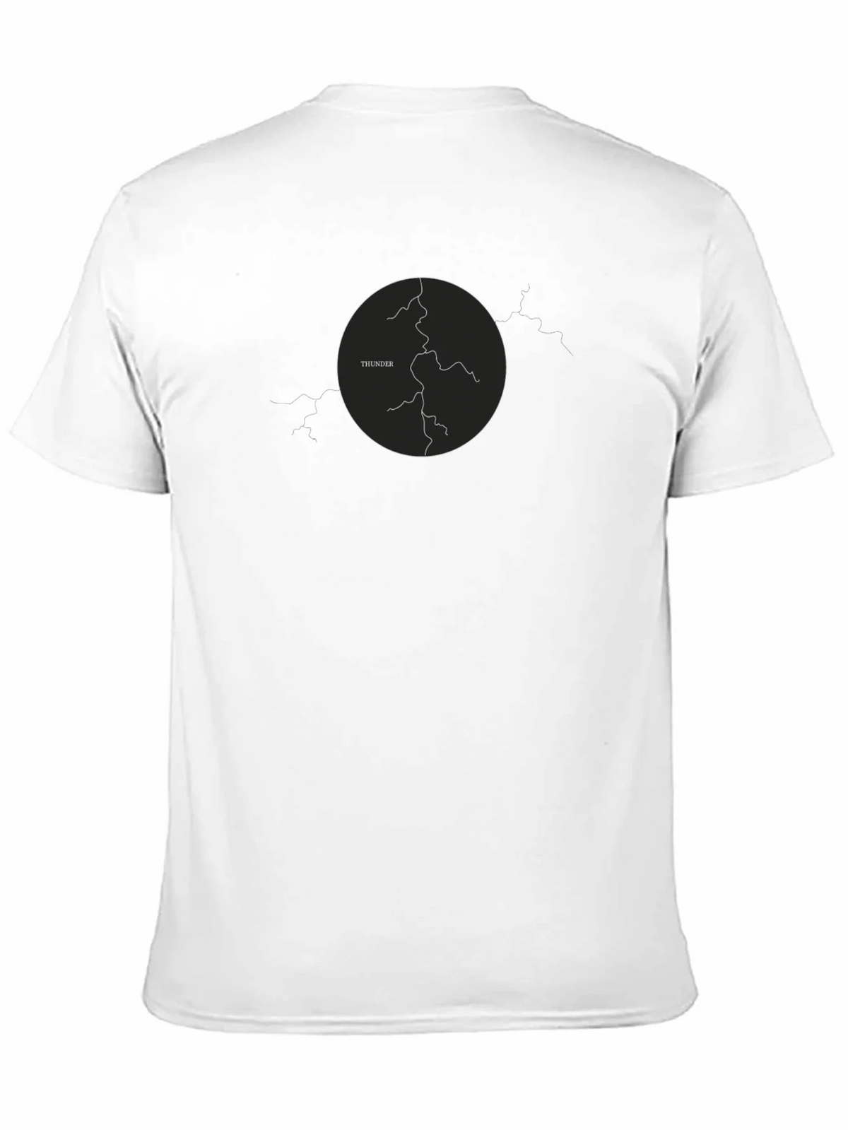 Thunder Graphic T-Shirt - Black product image 10