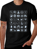 Icon Graphic Print Crew Neck T-Shirt product image 1