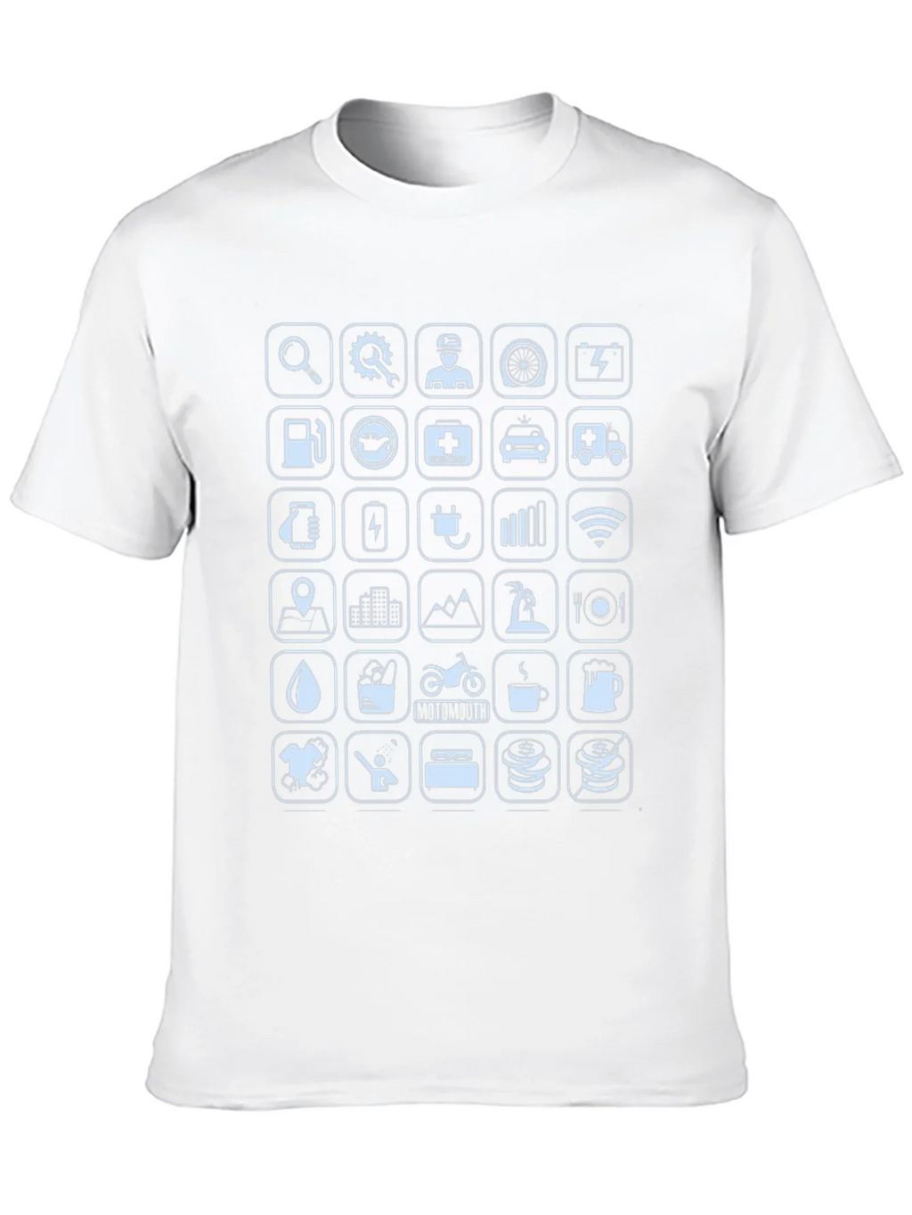 Icon Graphic Print Crew Neck T-Shirt product image 4