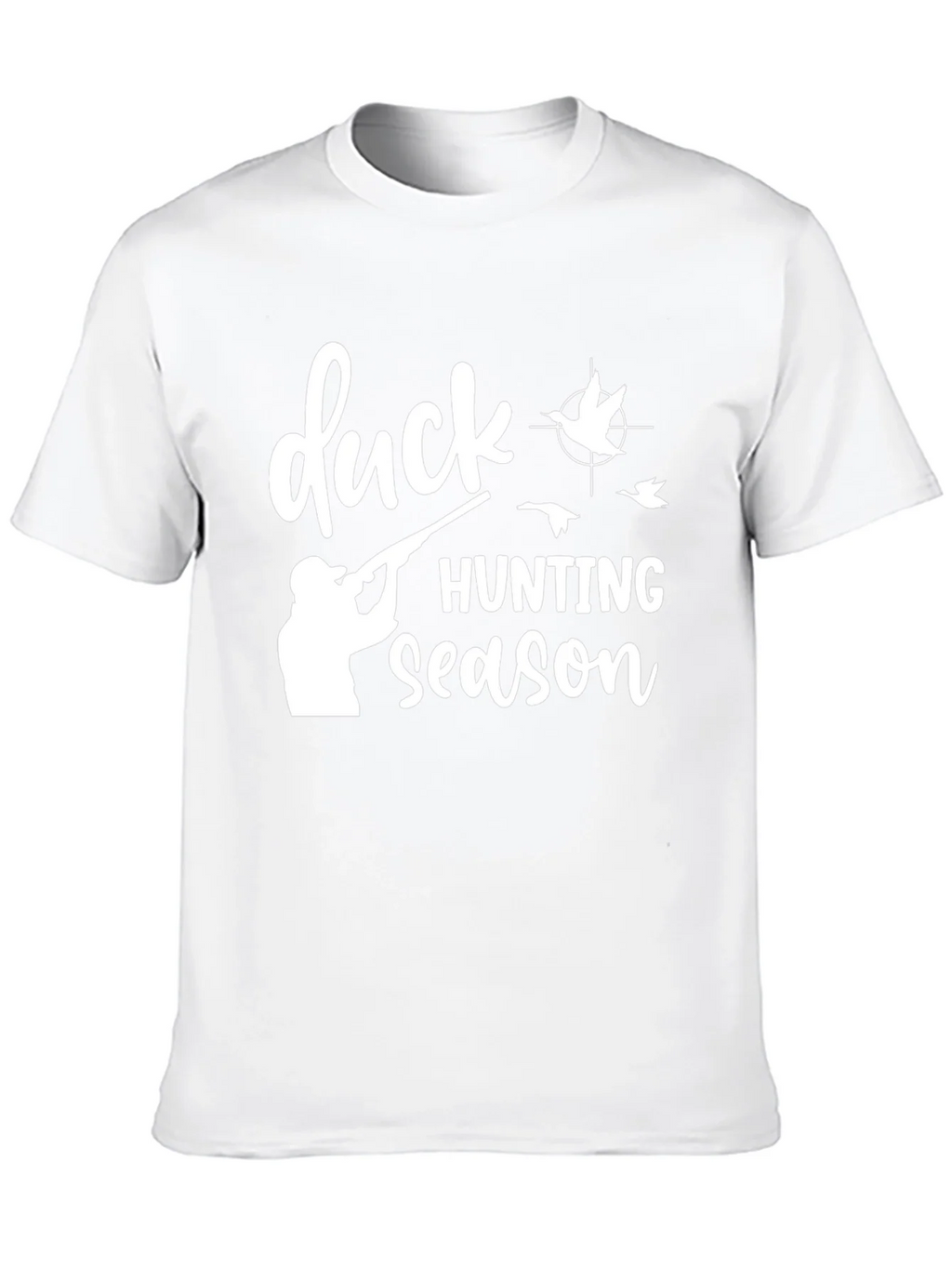 Duck Hunting Season Black Graphic T-Shirt product image 2
