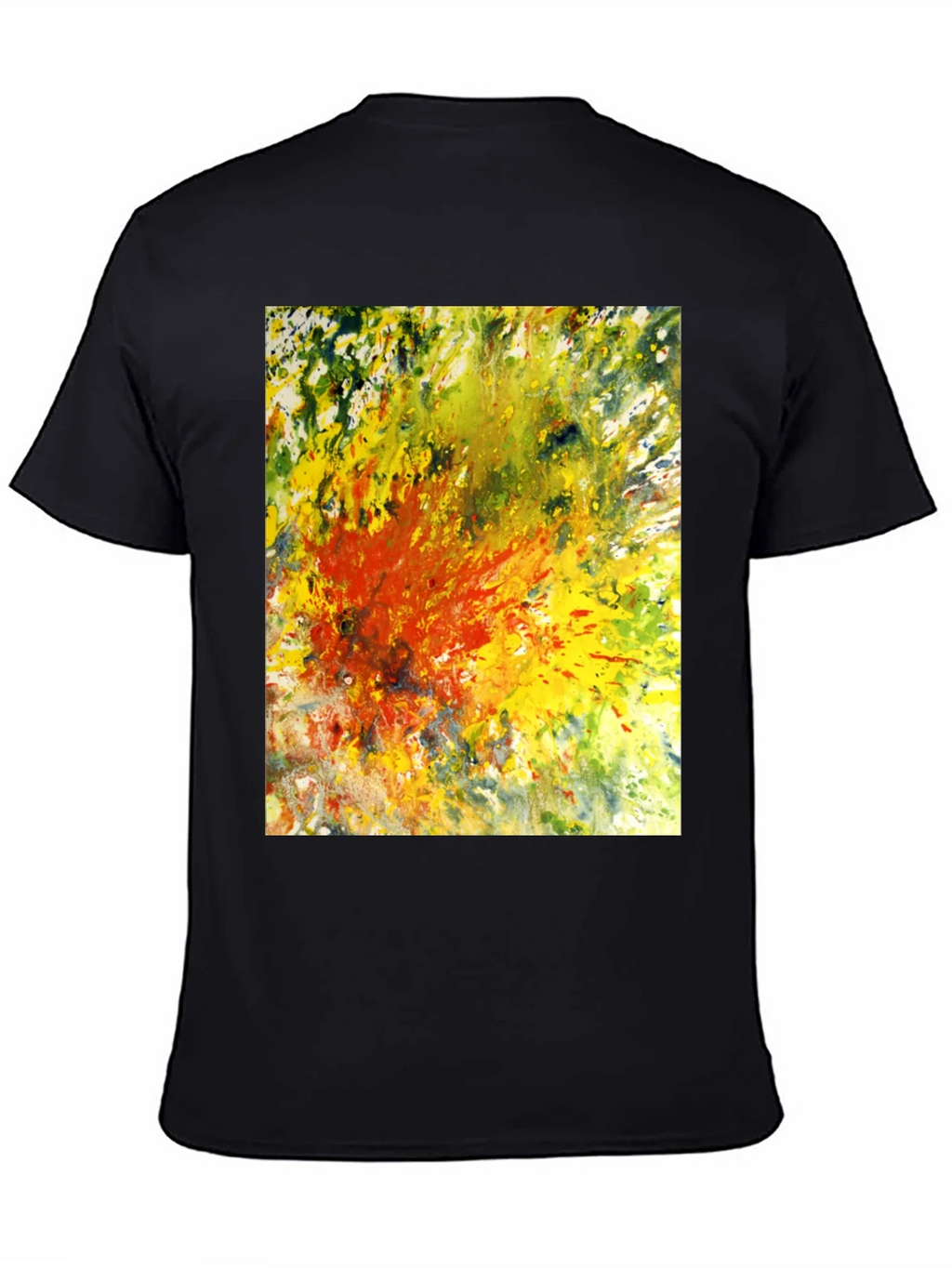 Abstract Art Graphic Tee - Black product image 4