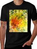 Abstract Art Graphic Tee - Black product image 1