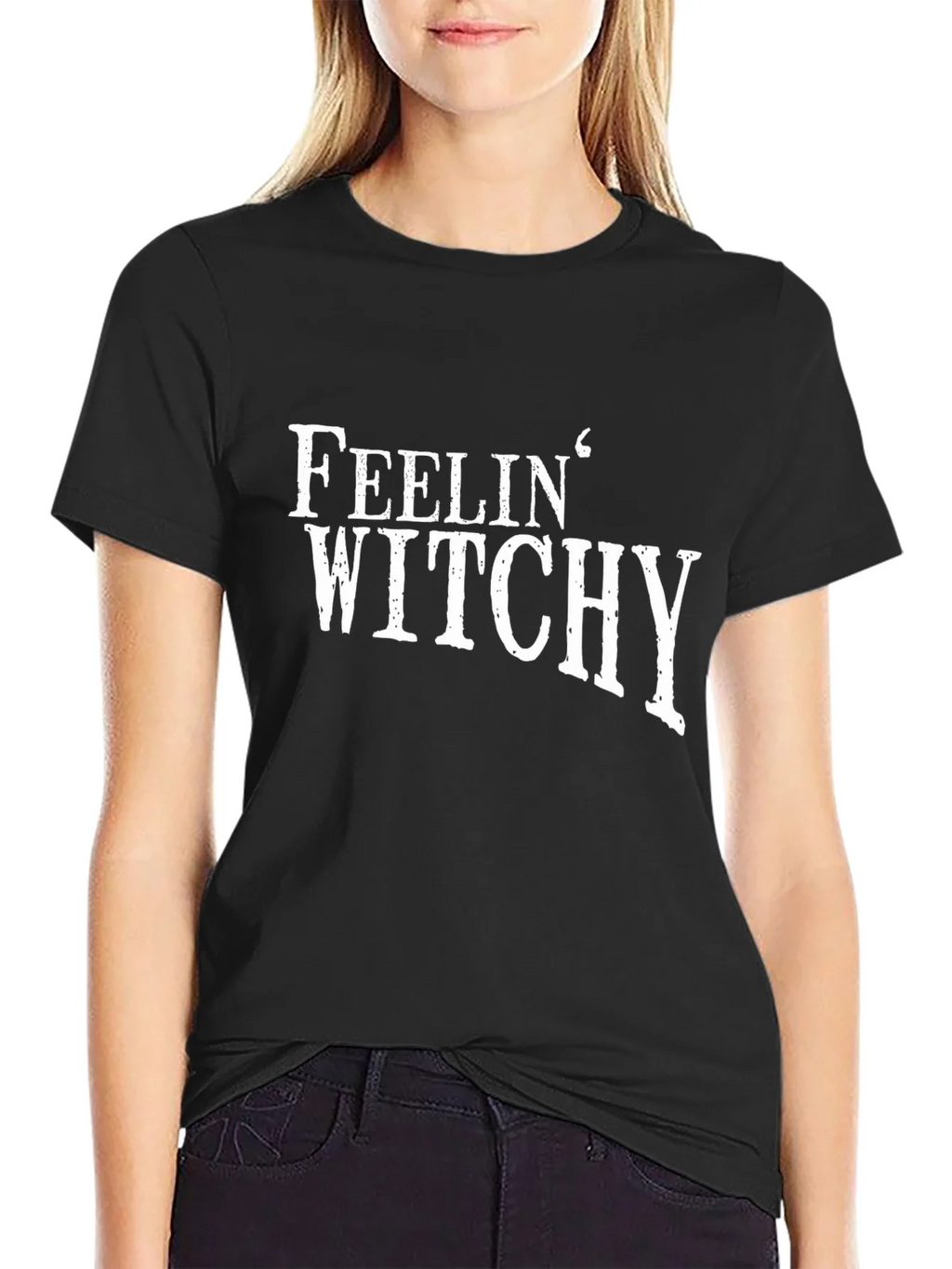 Feelin Witchy Graphic Tee - Halloween T-Shirt product image 2