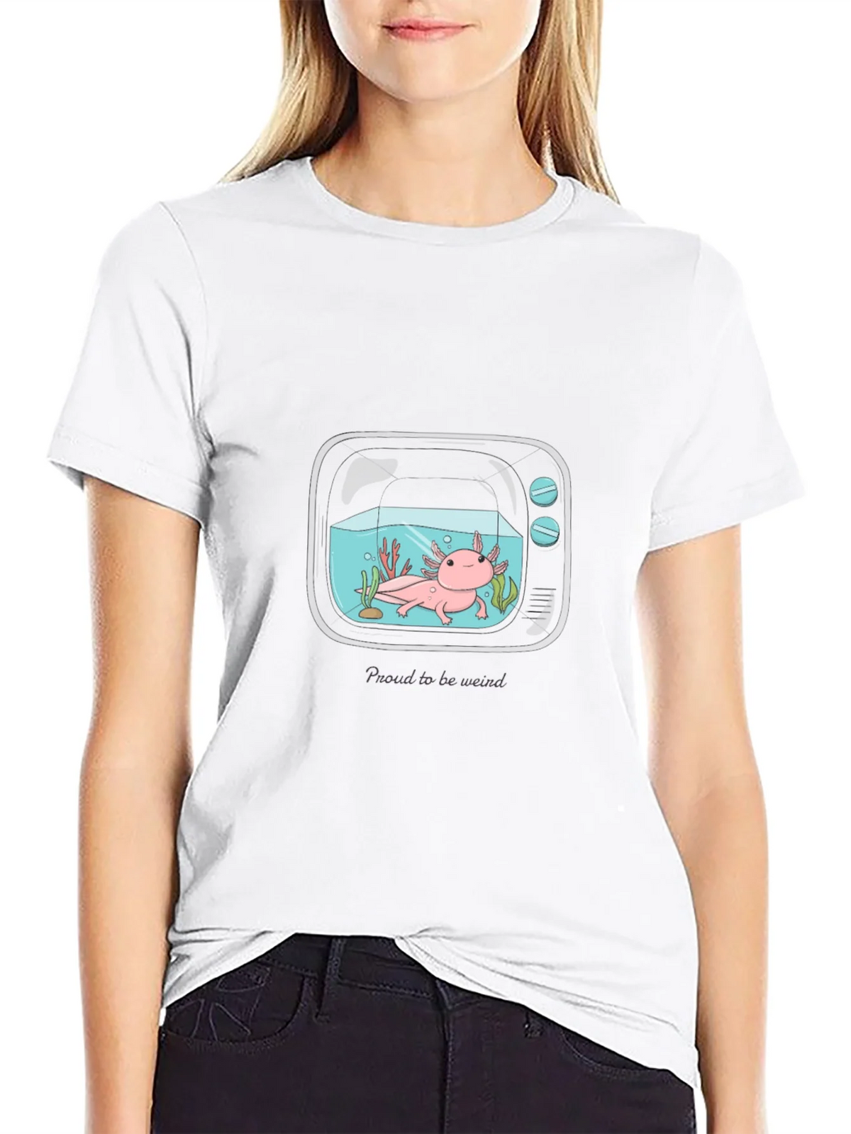 Proud to Be Weird Axolotl T-Shirt product image 8