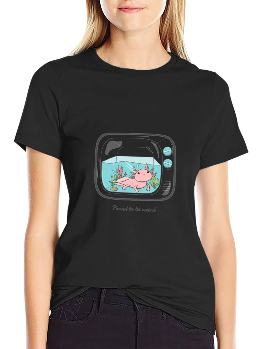 Proud to Be Weird Axolotl T-Shirt product image 2